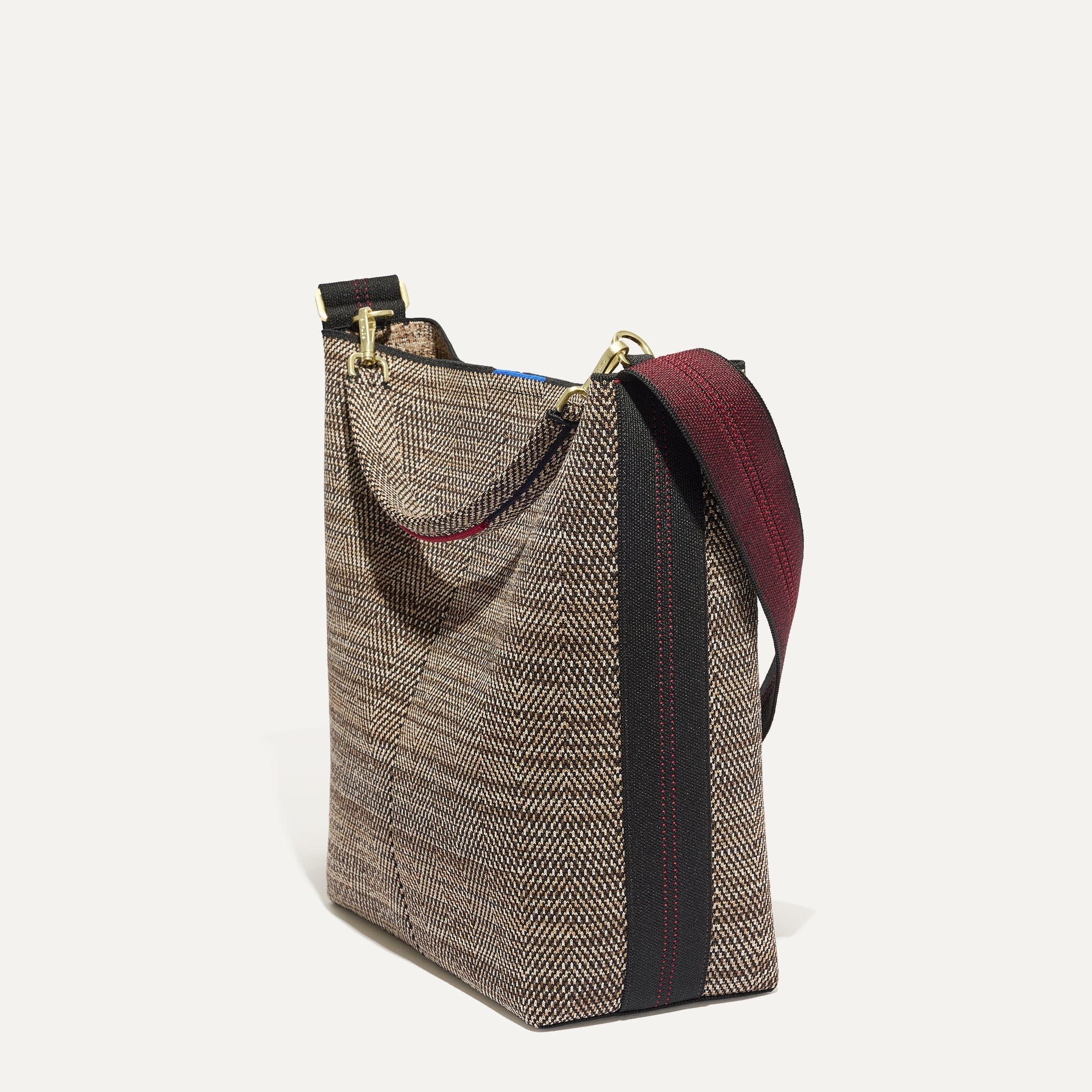 The Bucket Bag - Cacao Herringbone - Image 4