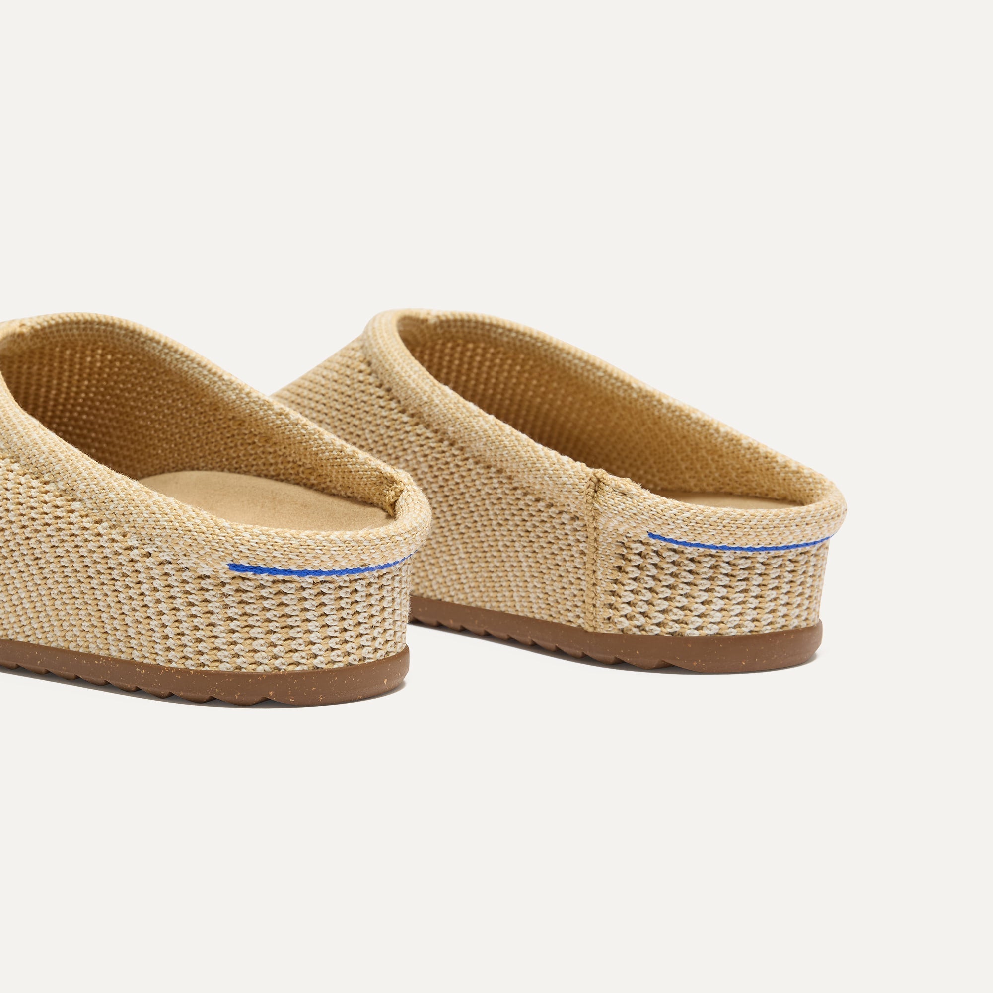 The Casual Clog - Pelican Raffia-Knit - Image 3