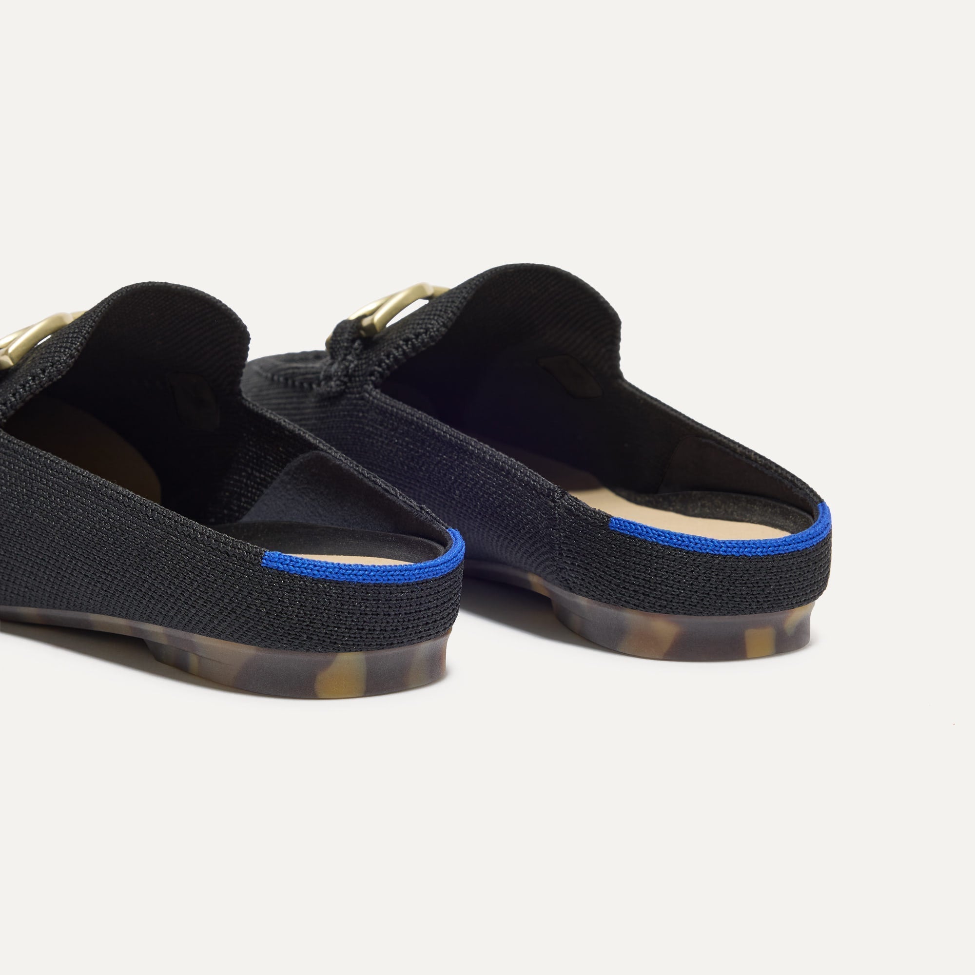 The Double Bit Loafer Mule - Black - Image 4