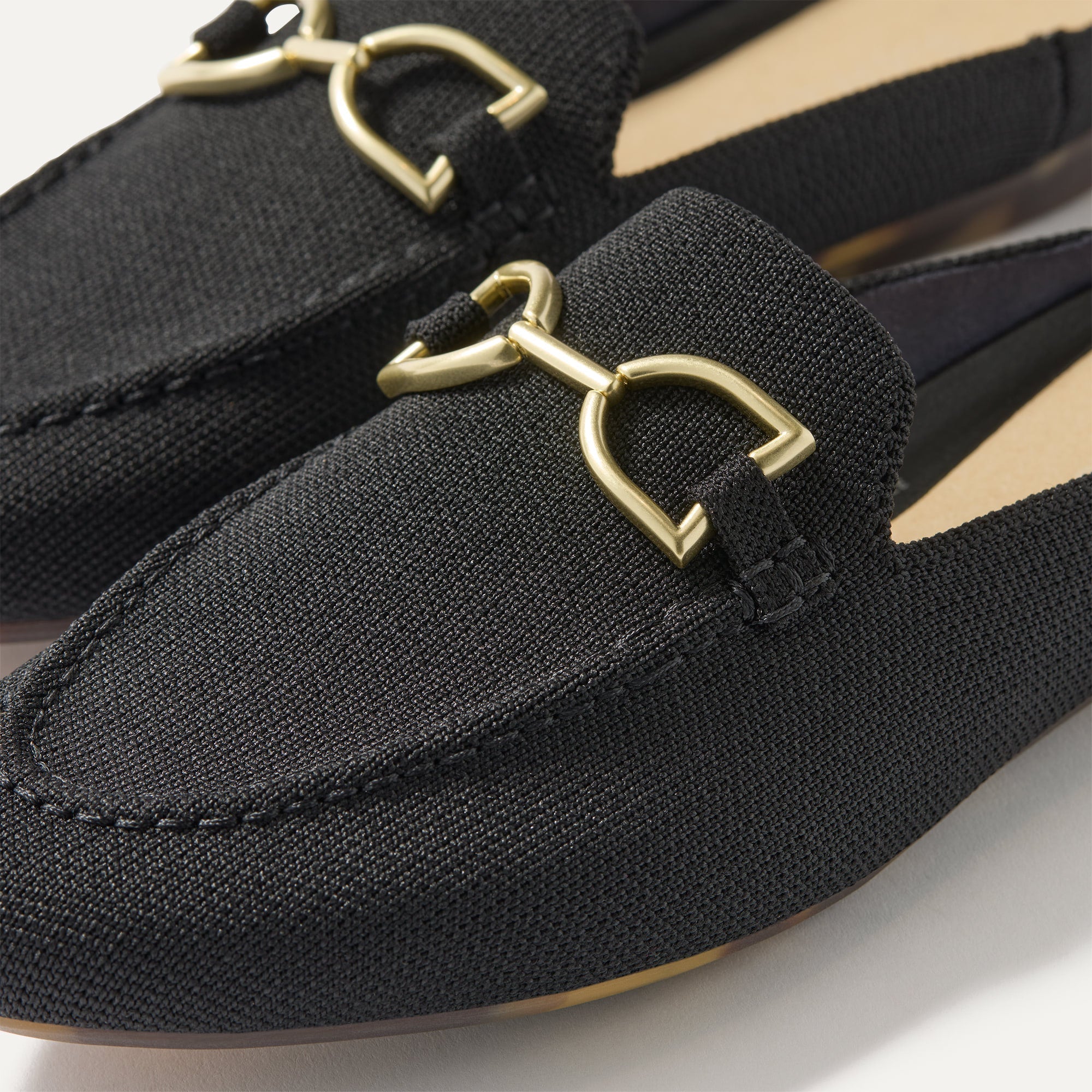 The Double Bit Loafer Mule - Black - Image 5