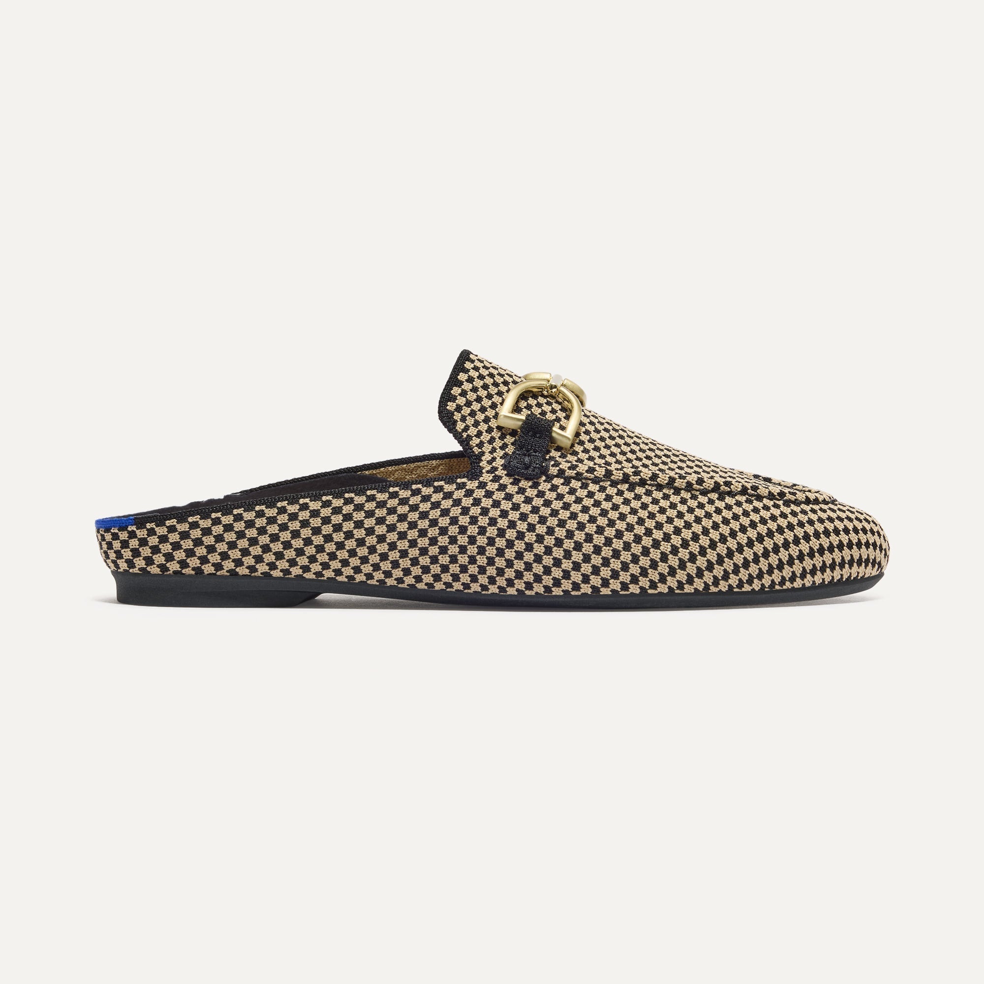 The Double Bit Loafer Mule - Classic Micro Check - Image 3