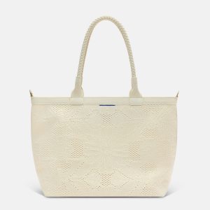 The Lightweight Zip Tote - Moonflower
