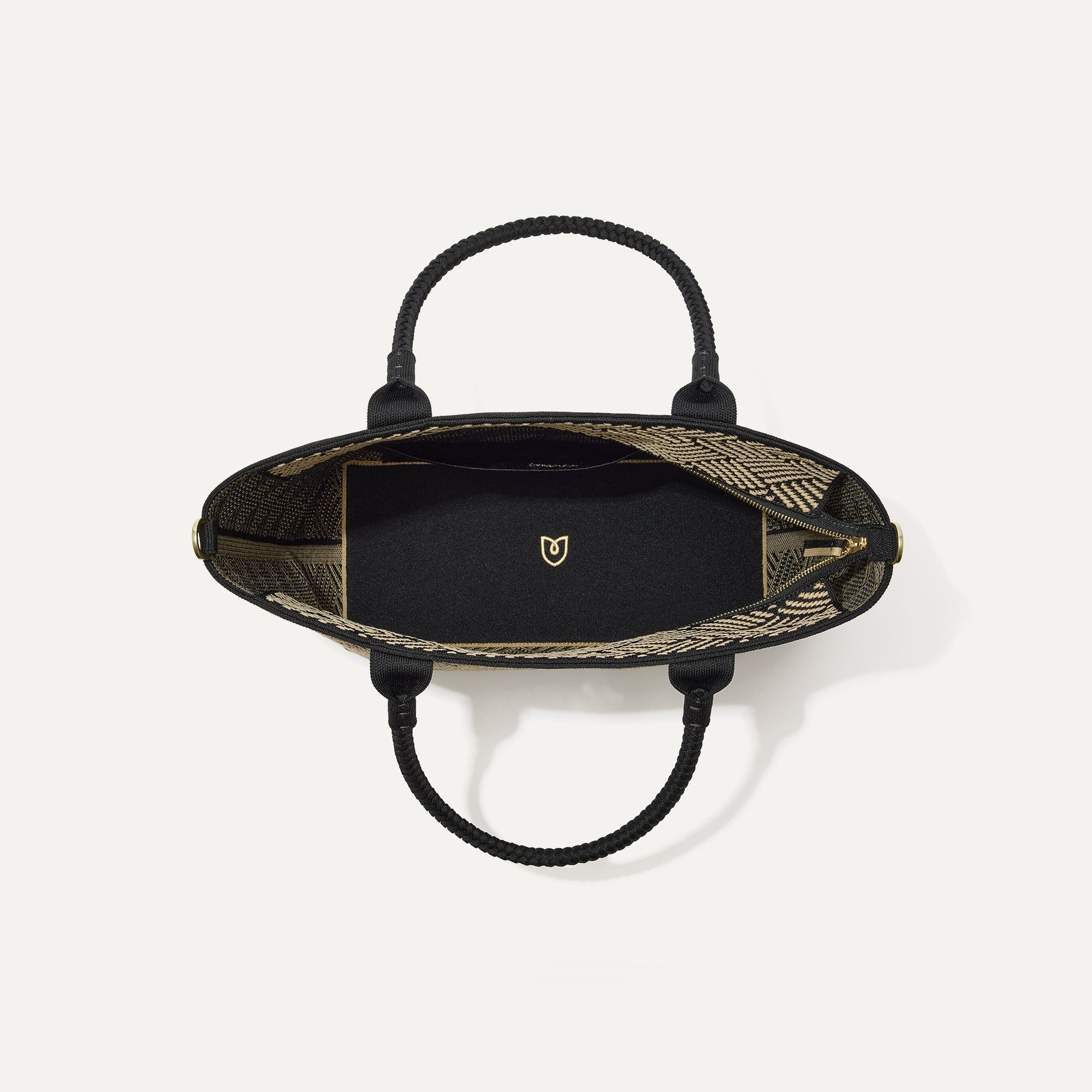The Lightweight Zip Tote - Polar Zig Zag - Image 5