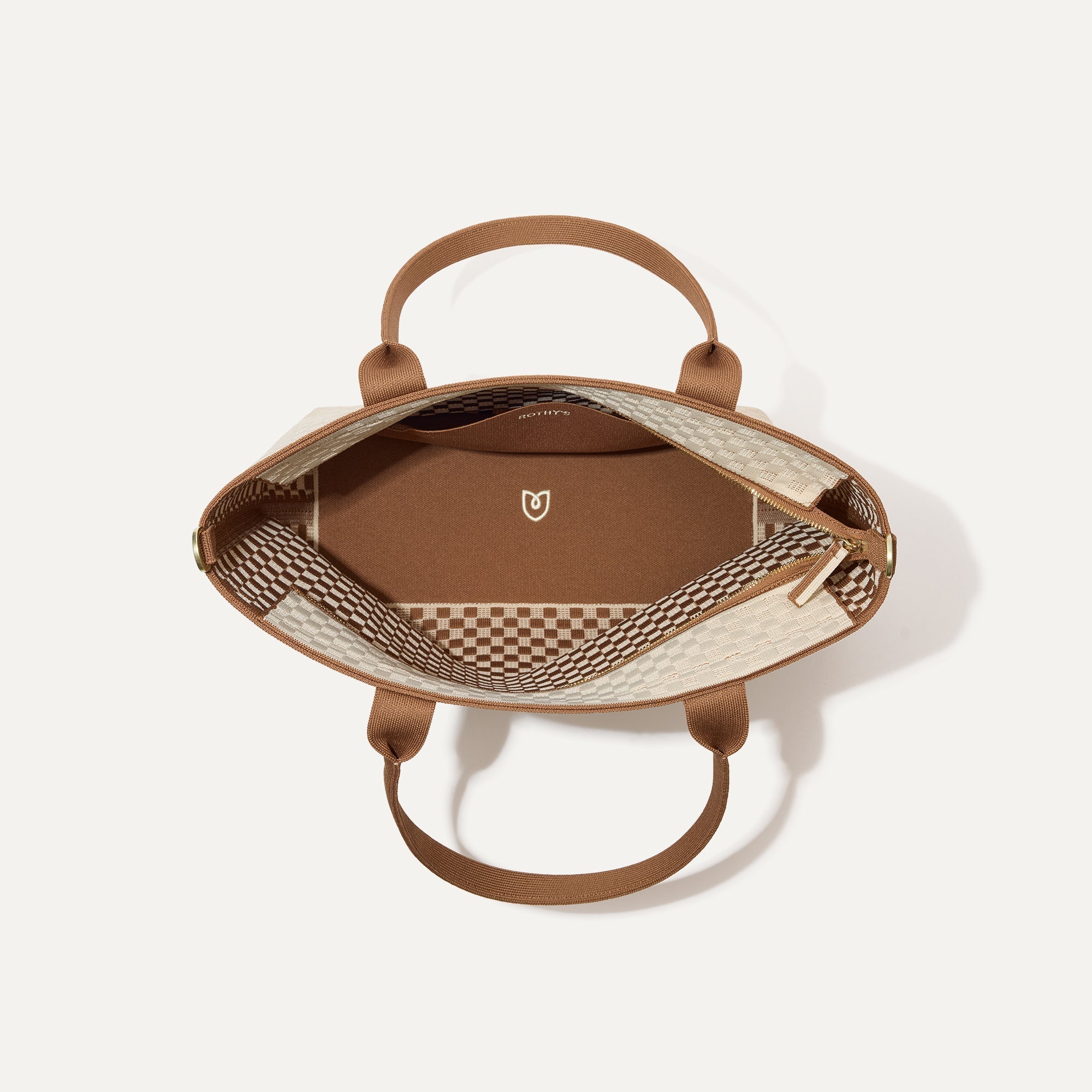 The Lightweight Zip Tote - Vanilla Wafer - Image 5