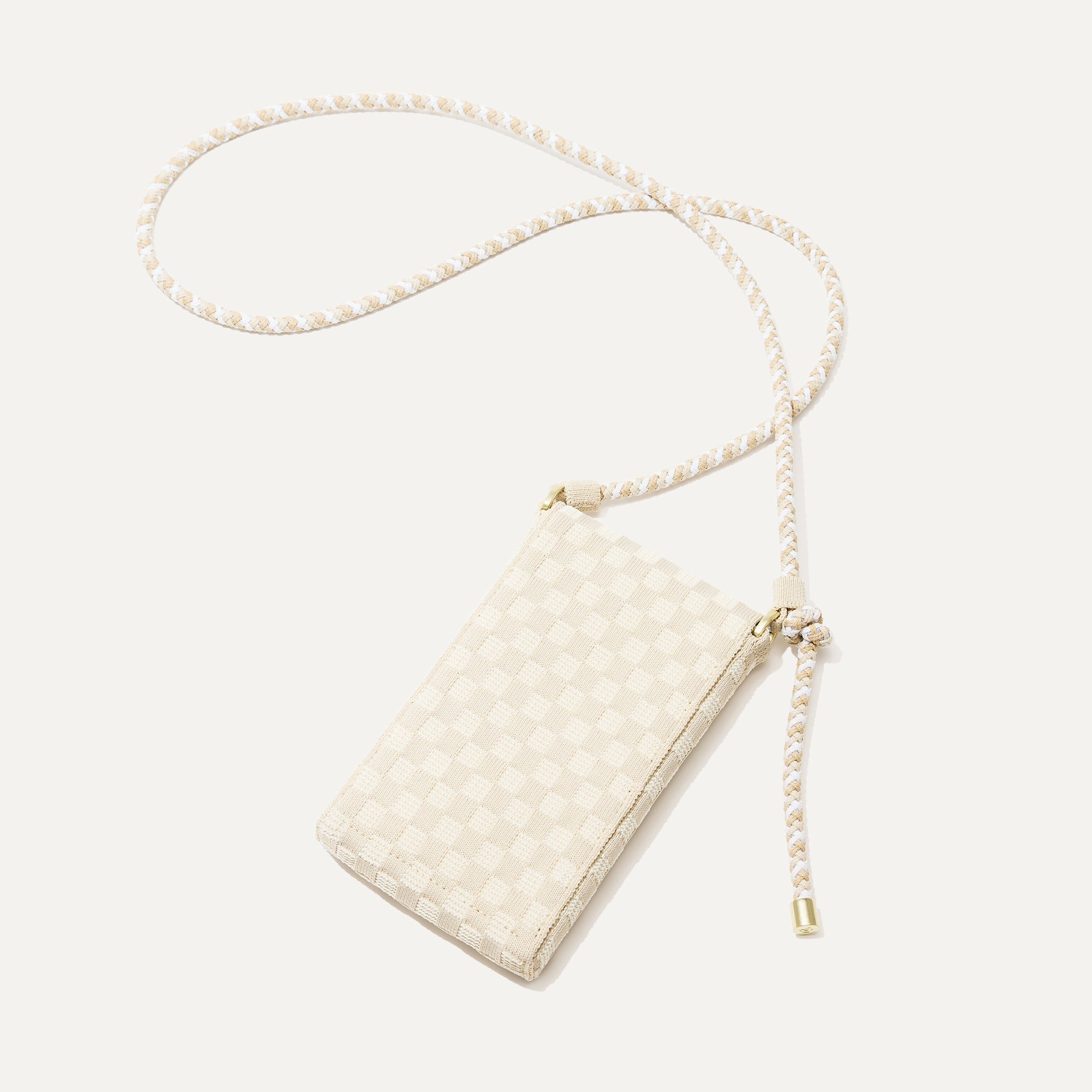 The Phone Crossbody - White Sand - Image 3