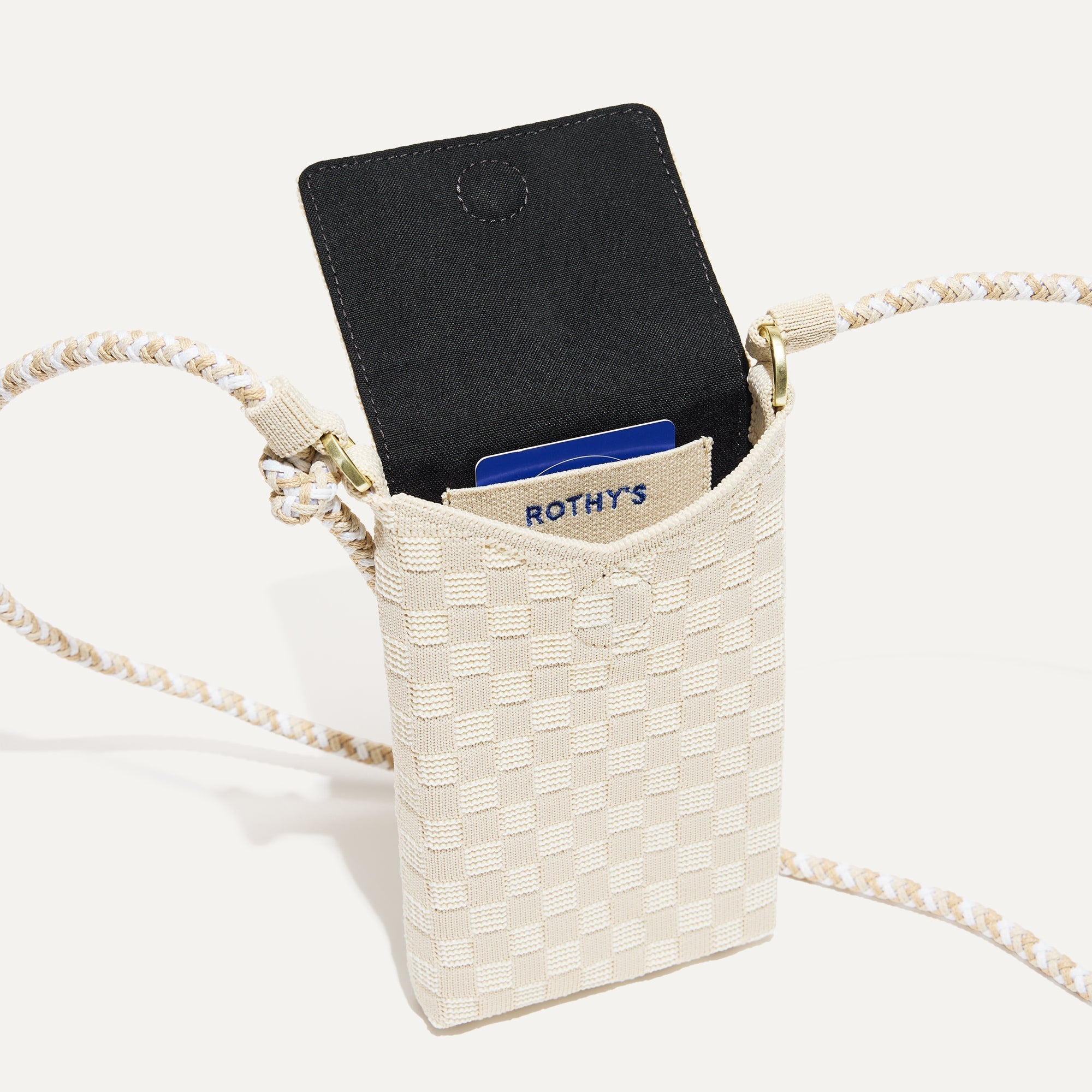 The Phone Crossbody - White Sand - Image 5