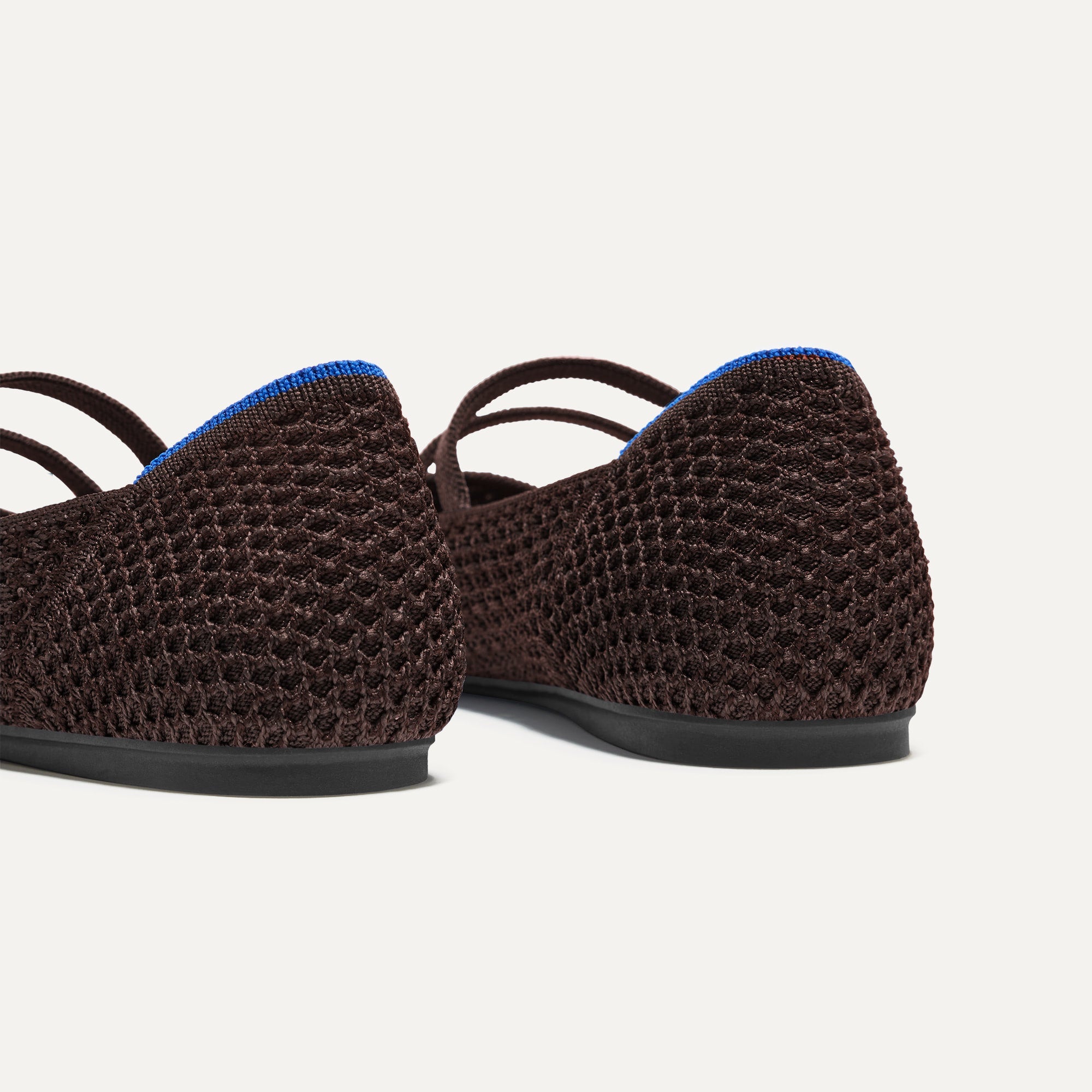 The Double Buckle Mary Jane - Chocolate Mesh - Image 4