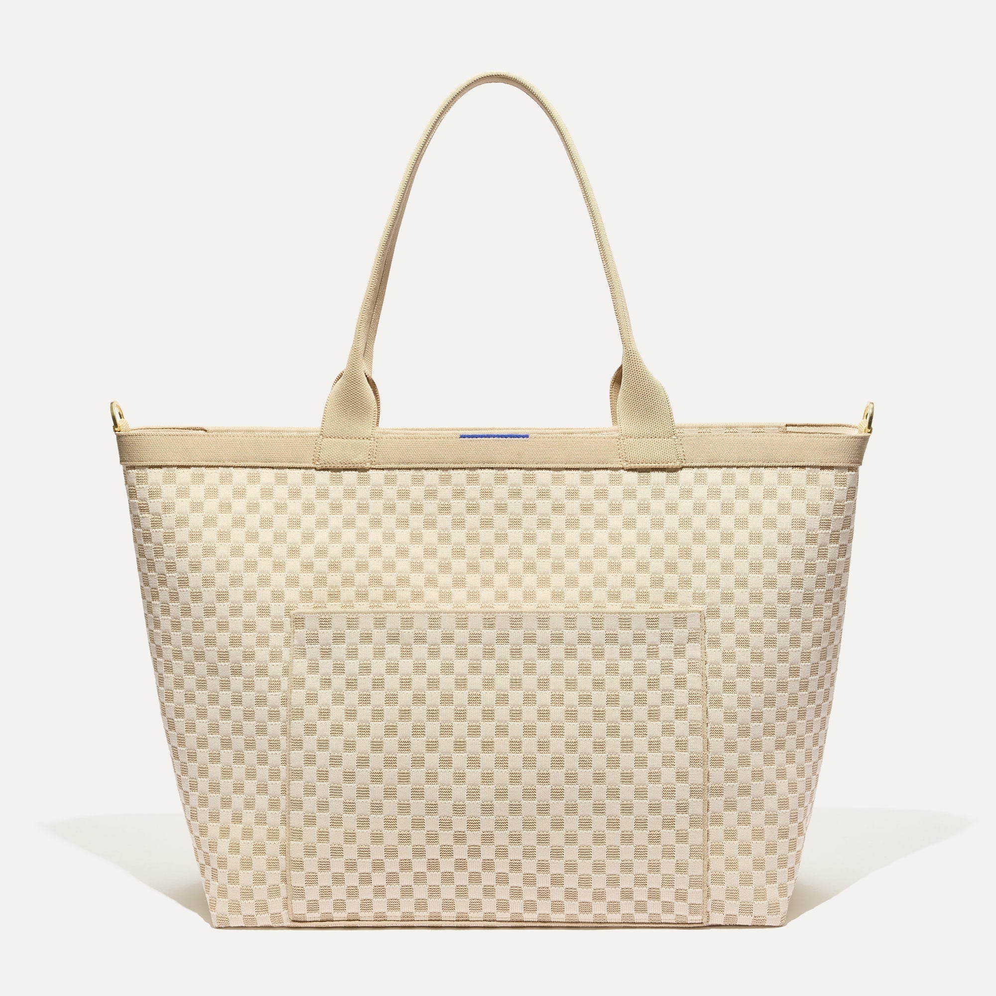 The Zip Travel Tote - Parchment Basketweave - Image 2