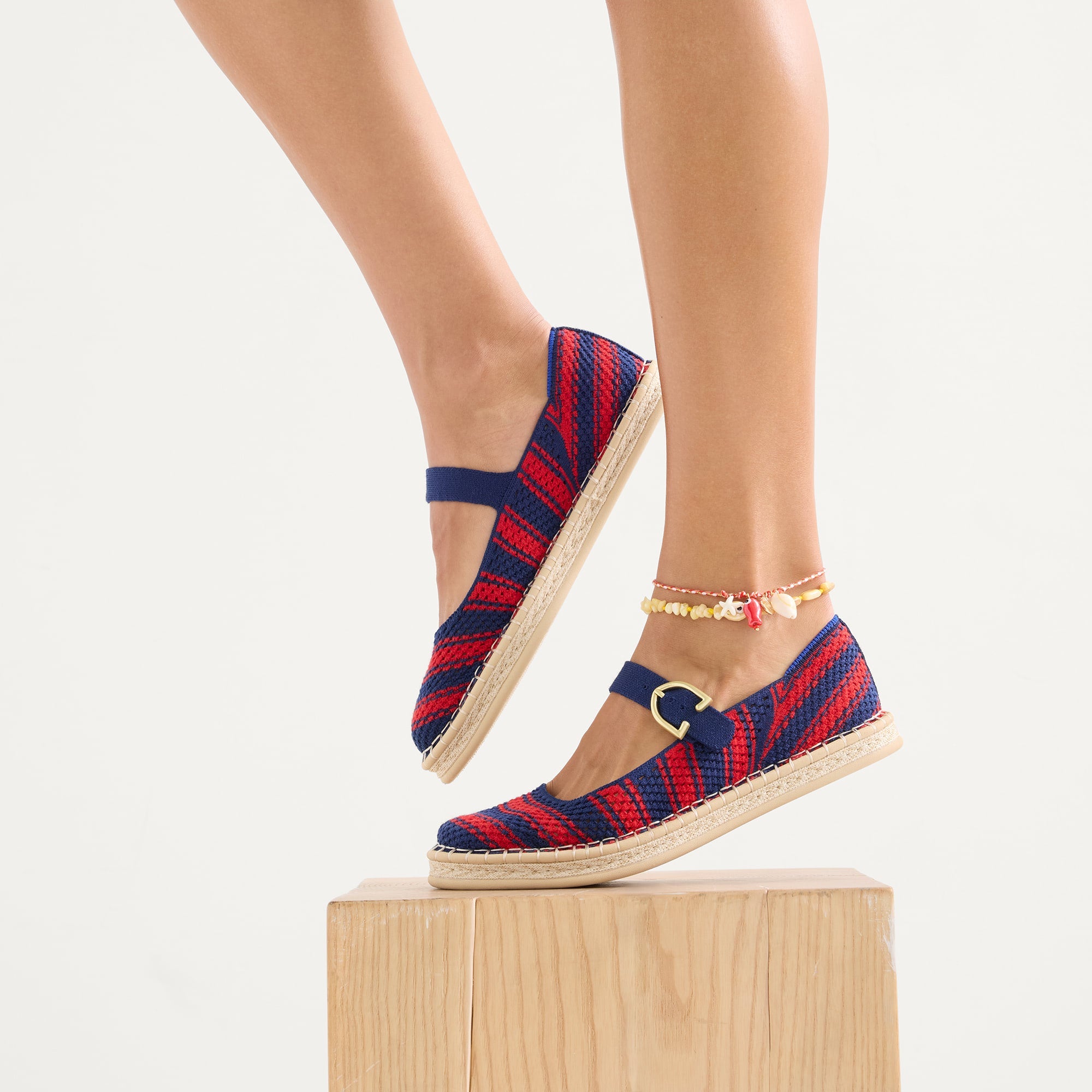 The Espadrille Mary Jane - Cherry Tide - Image 2