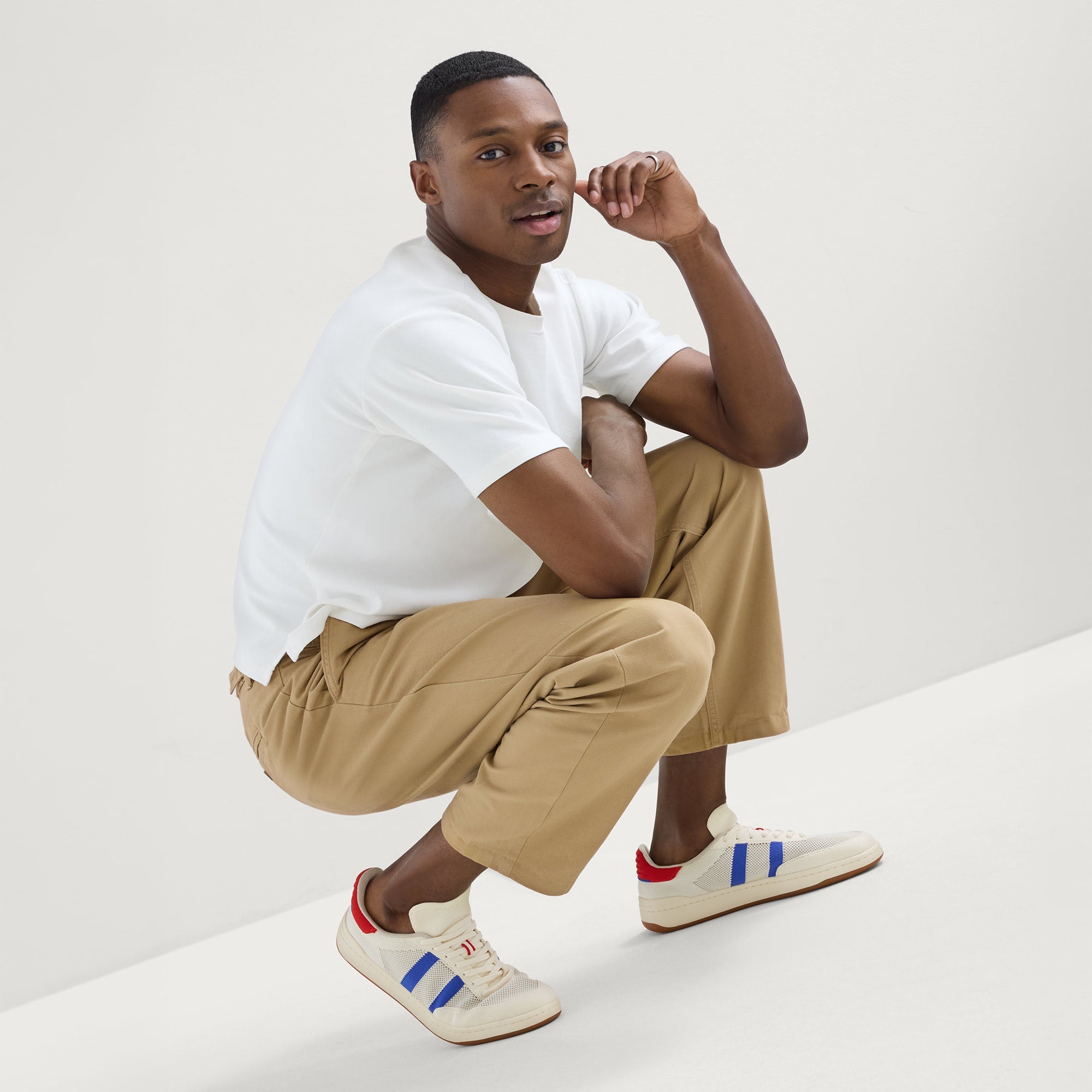 The Men's Court Sneaker - Turbo Blue - Image 7