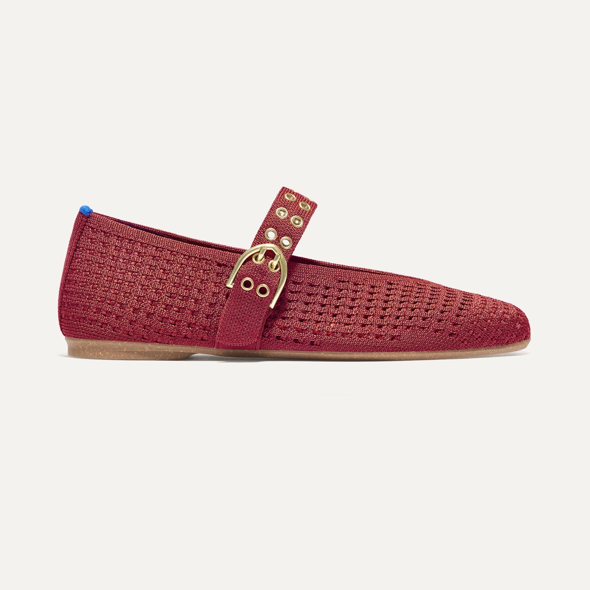 The Max Buckle Mary Jane - Ruby Mesh - Image 3