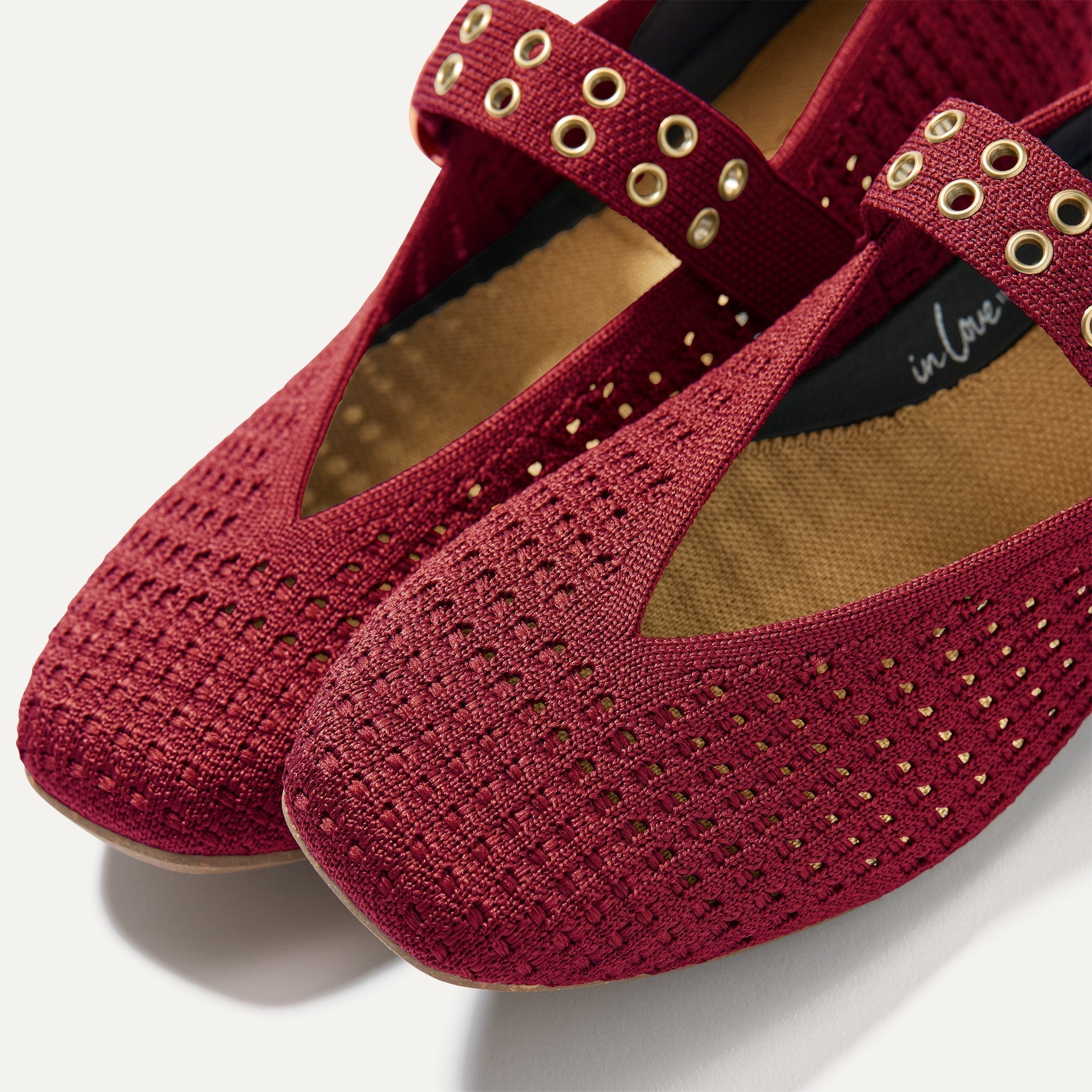 The Max Buckle Mary Jane - Ruby Mesh - Image 5