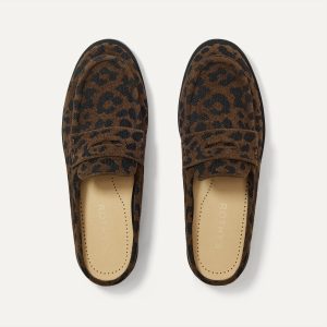 The Penny Loafer Mule - ReVelvet??Cheetah