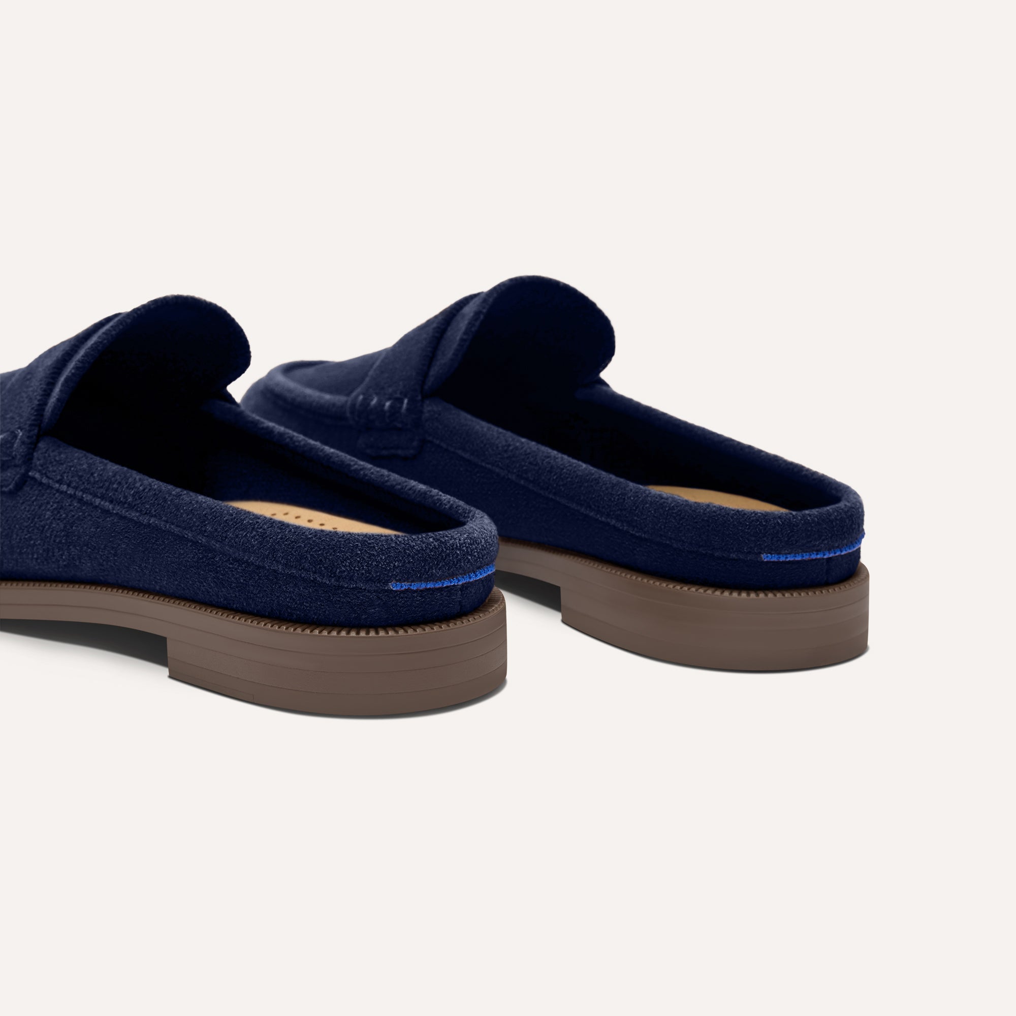 The Penny Loafer Mule - ReVelvet? Navy - Image 4