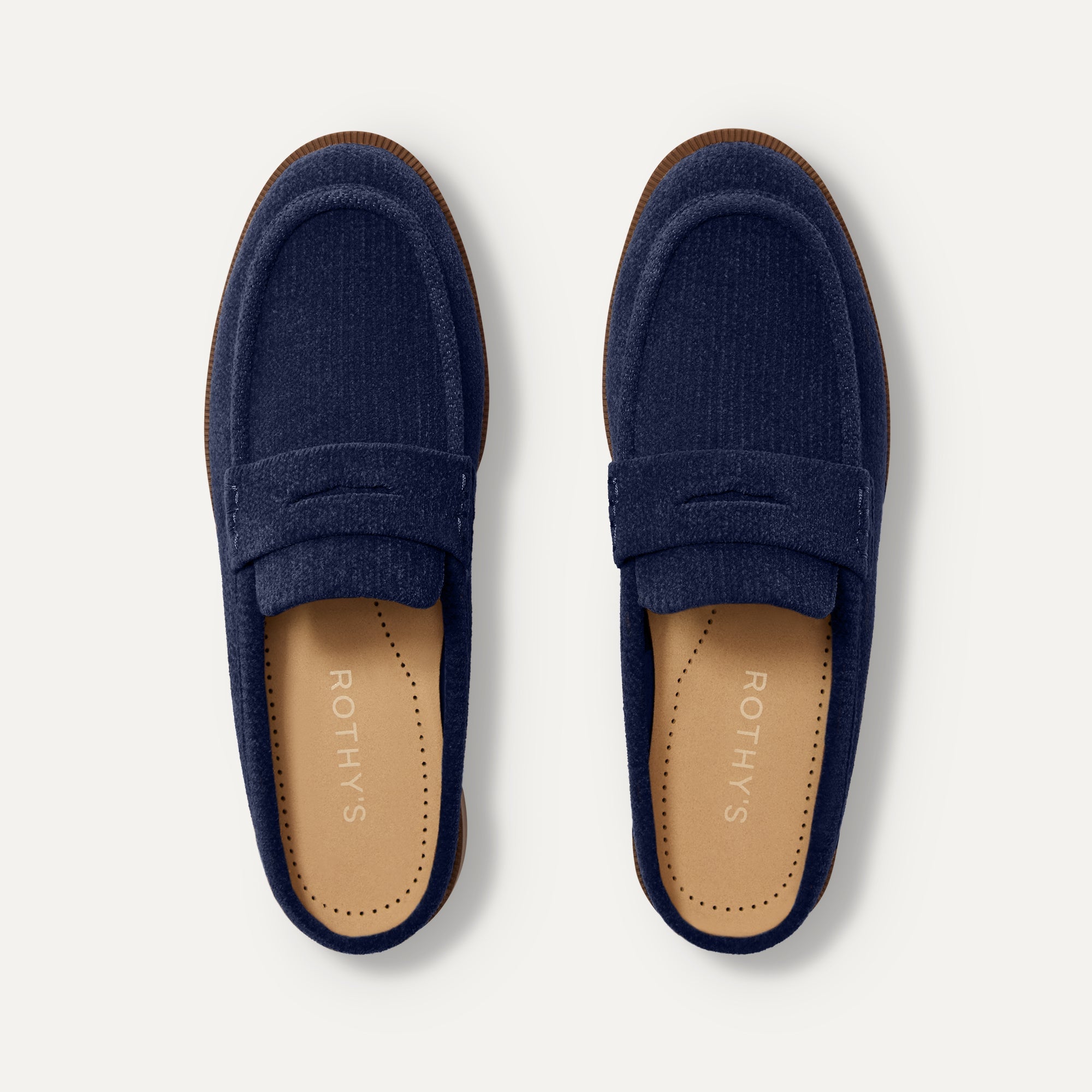 The Penny Loafer Mule - ReVelvet? Navy