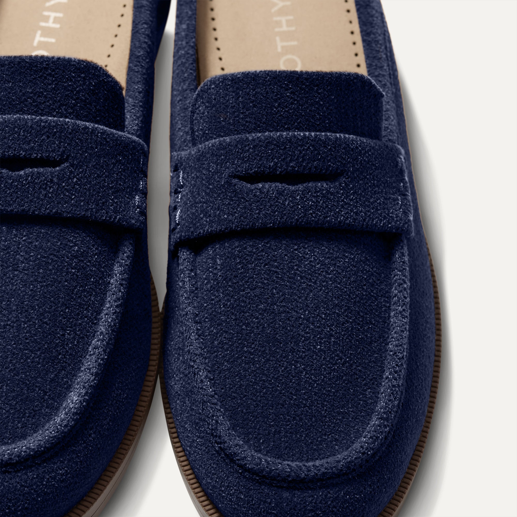 The Penny Loafer Mule - ReVelvet? Navy - Image 5
