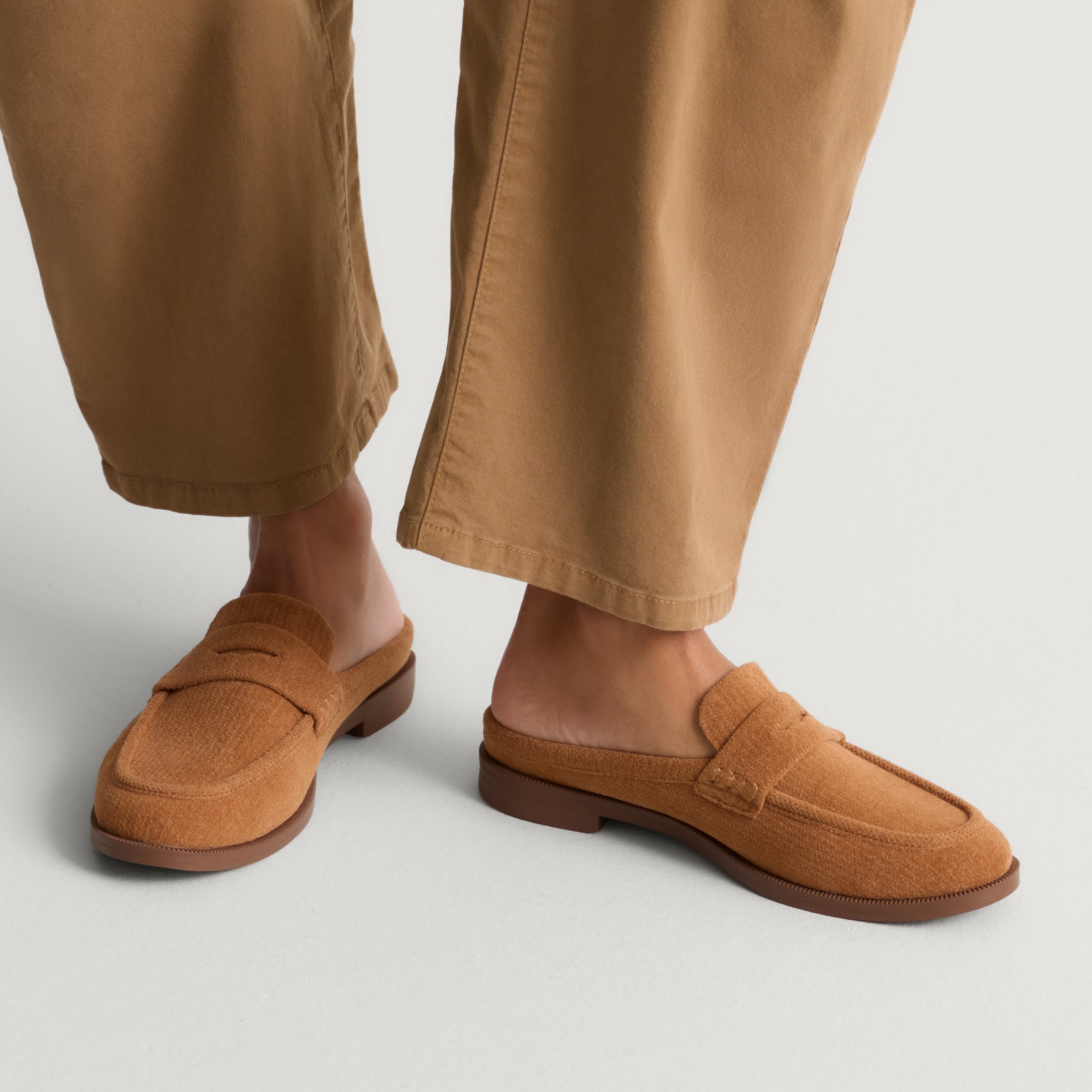 The Penny Loafer Mule - ReVelvet? Caramel - Image 2