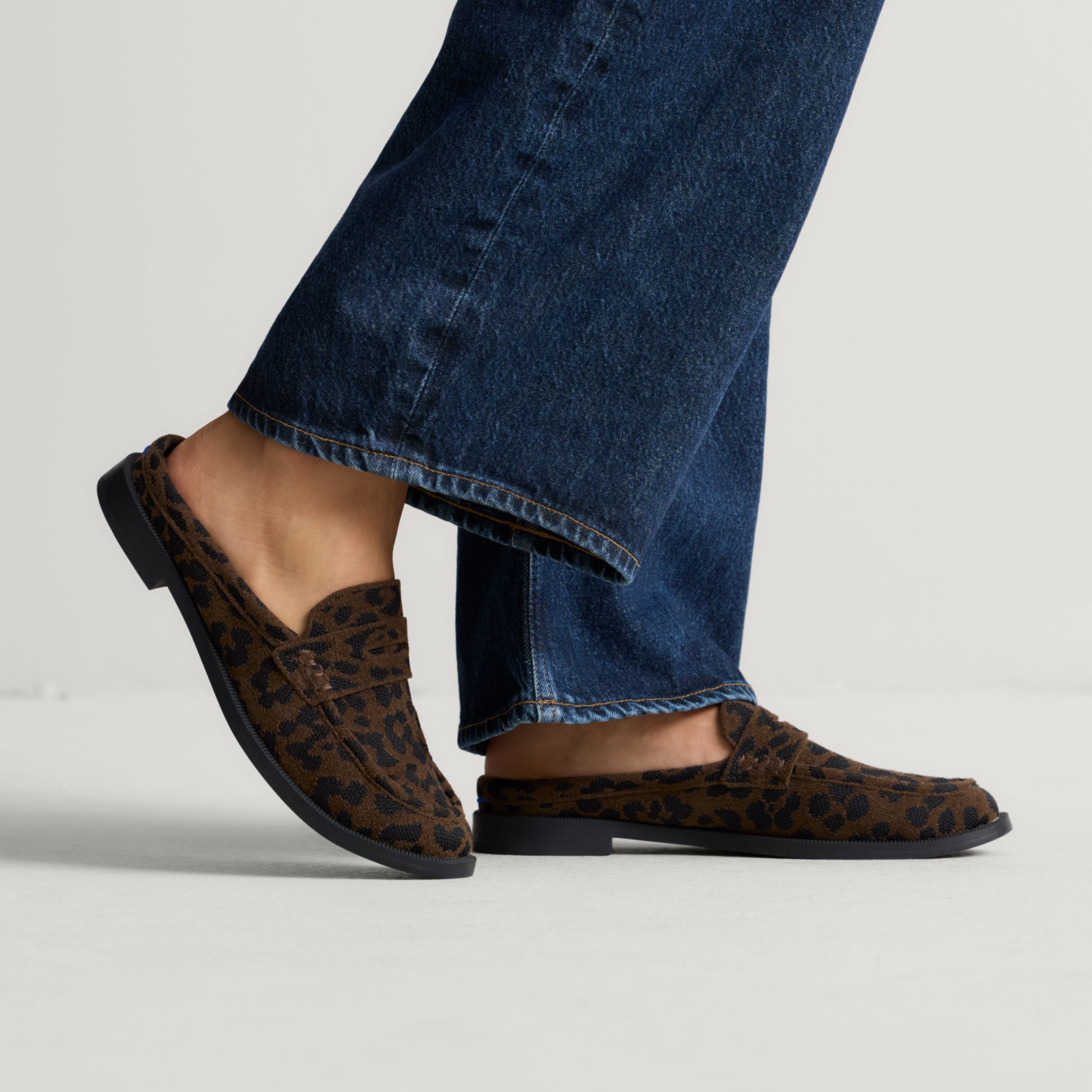 The Penny Loafer Mule - ReVelvet? Cheetah - Image 2