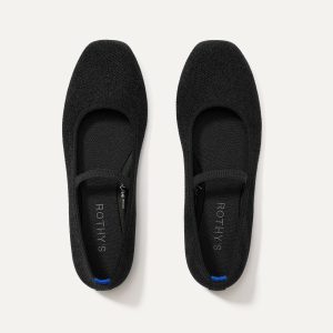 The Max Square Mary Jane - ReVelvet? Black
