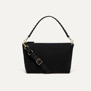 The Daily Crossbody - ReVelvet? Black