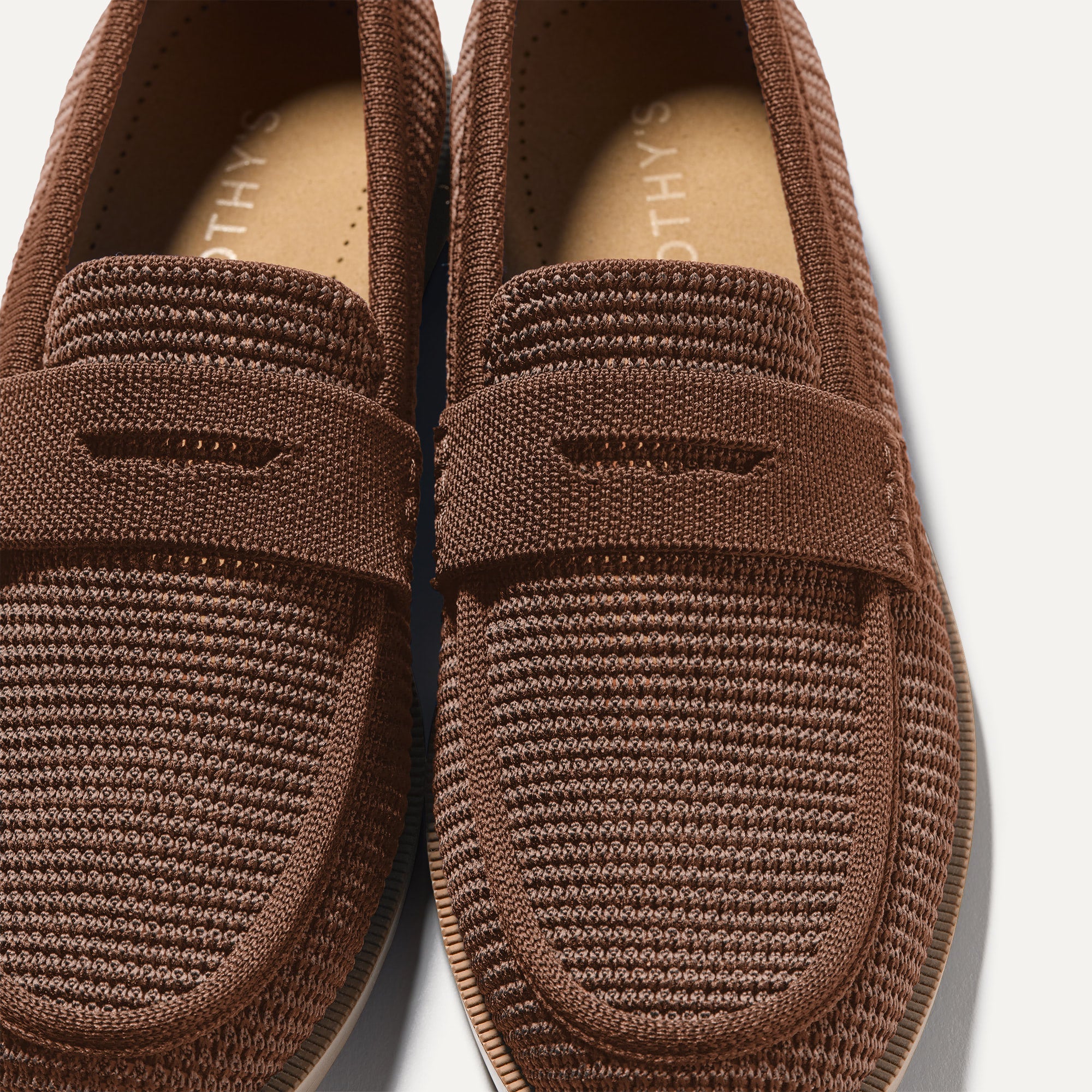 The Penny Loafer - Cinnamon Raffia-Knit - Image 5
