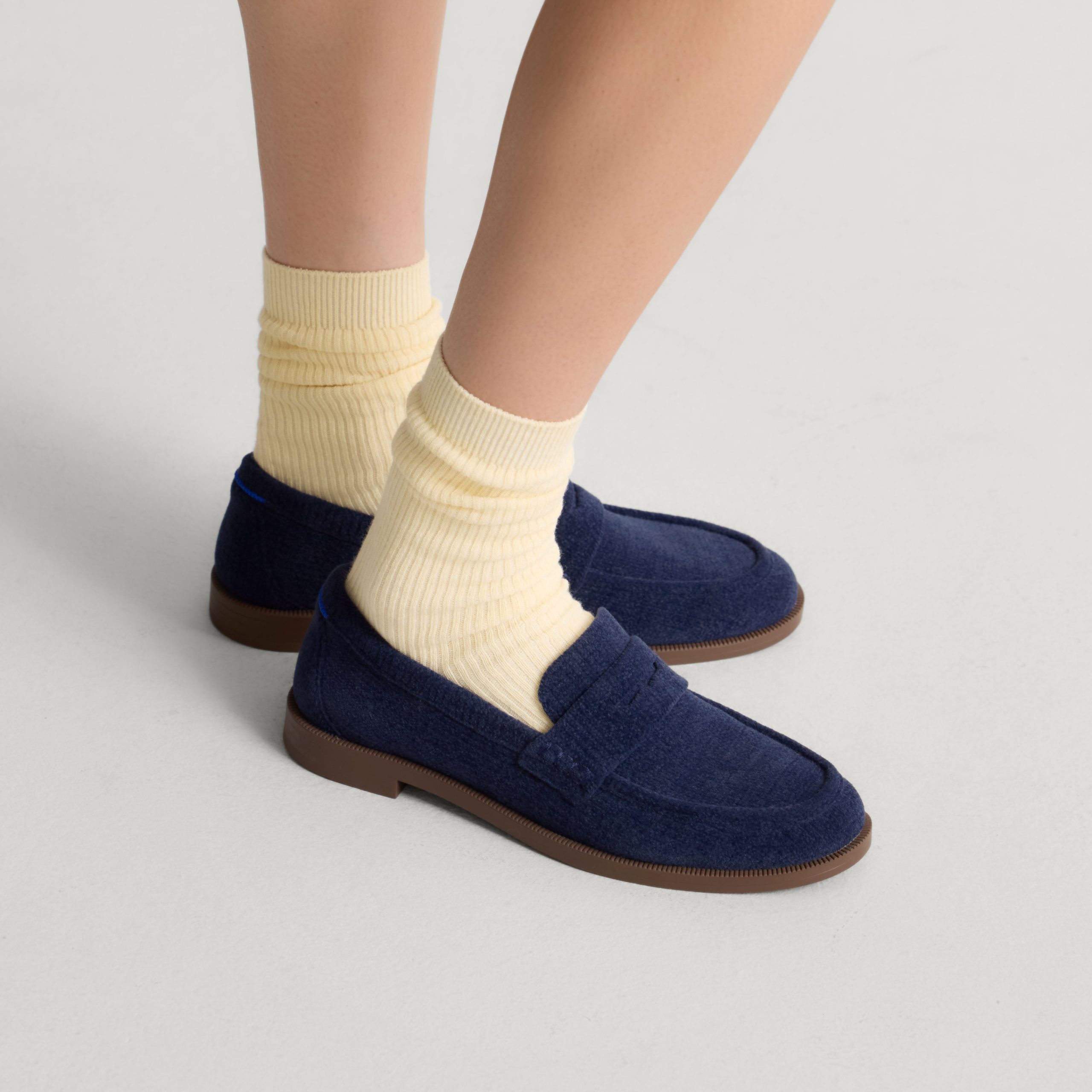 The Penny Loafer - ReVelvet? Navy - Image 2