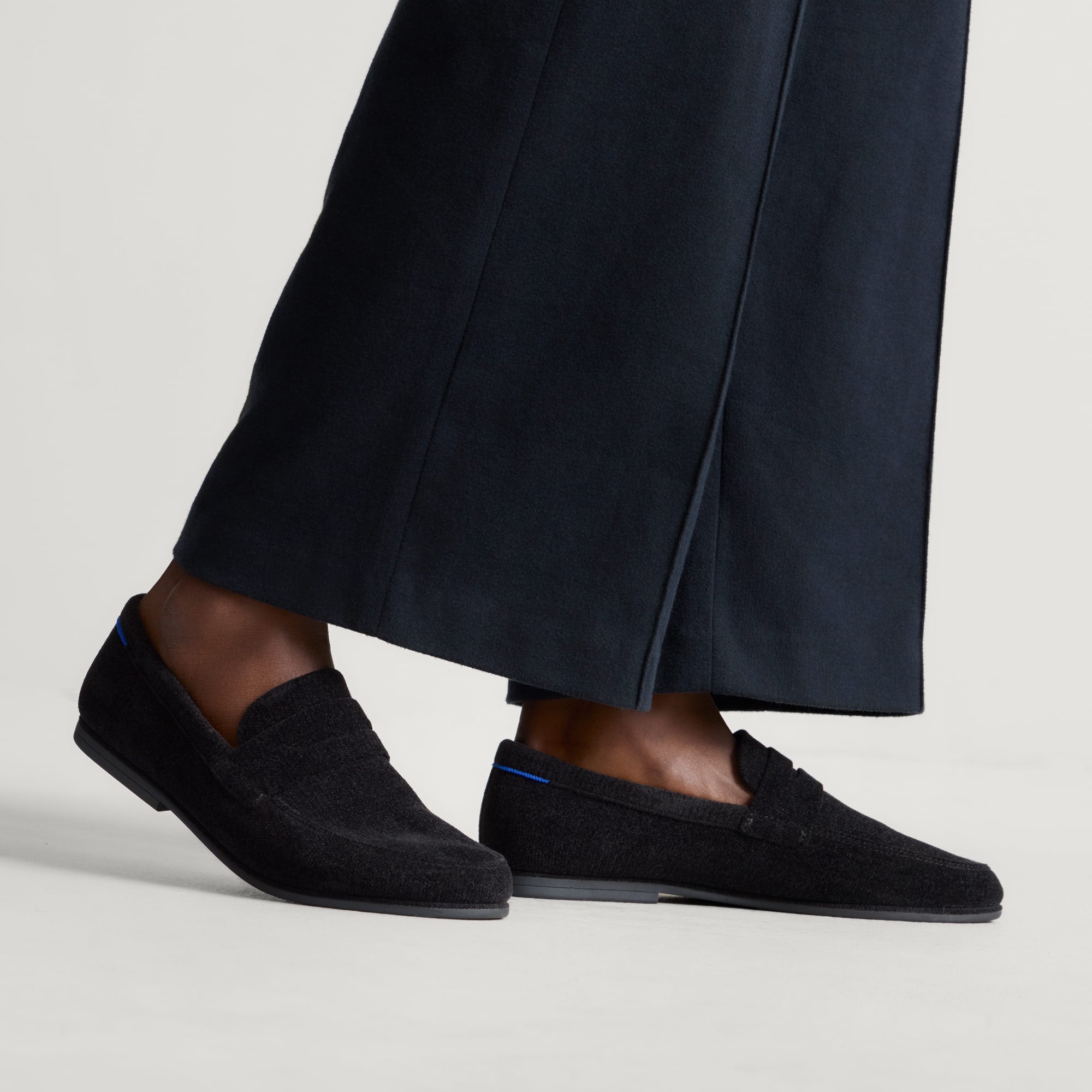 The Ravello Penny Loafer - ReVelvet??Black - Image 2