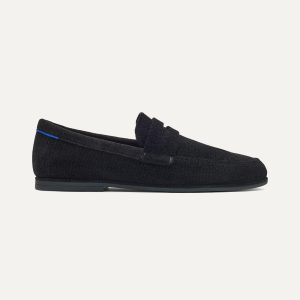 The Ravello Penny Loafer - ReVelvet??Black