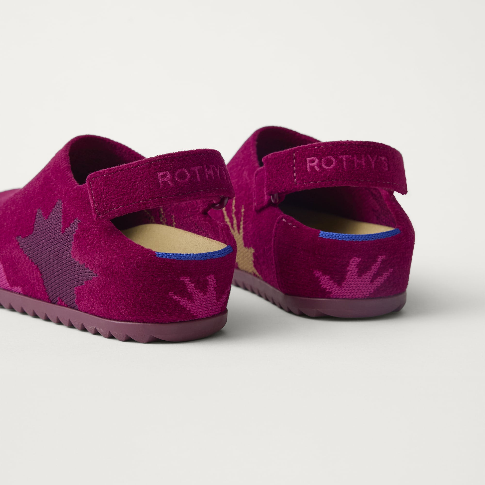 The Kids Clog - ReVelvet? Fuchsia Burst - Image 4