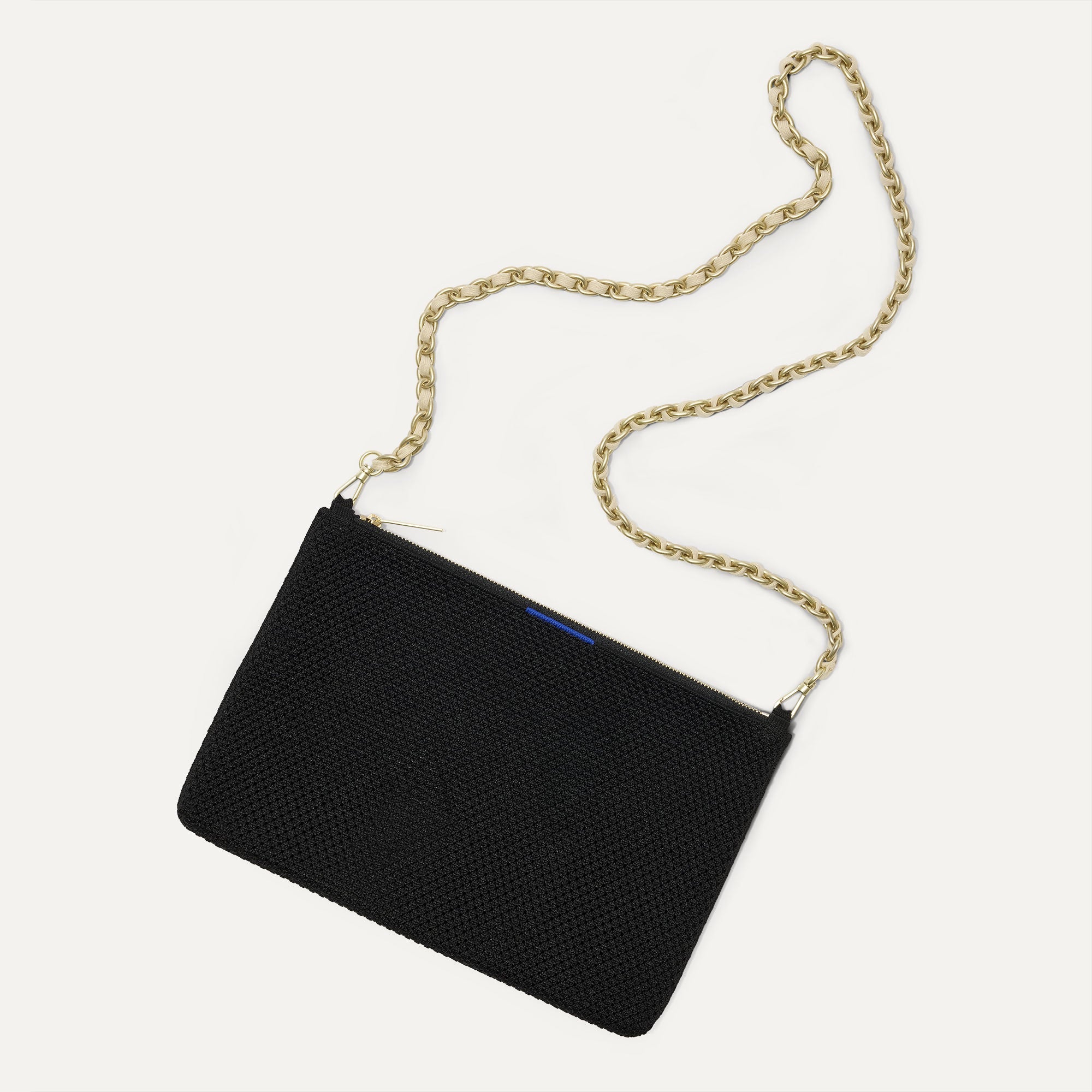 The Convertible Clutch - Black Espresso Open-Knit - Image 5