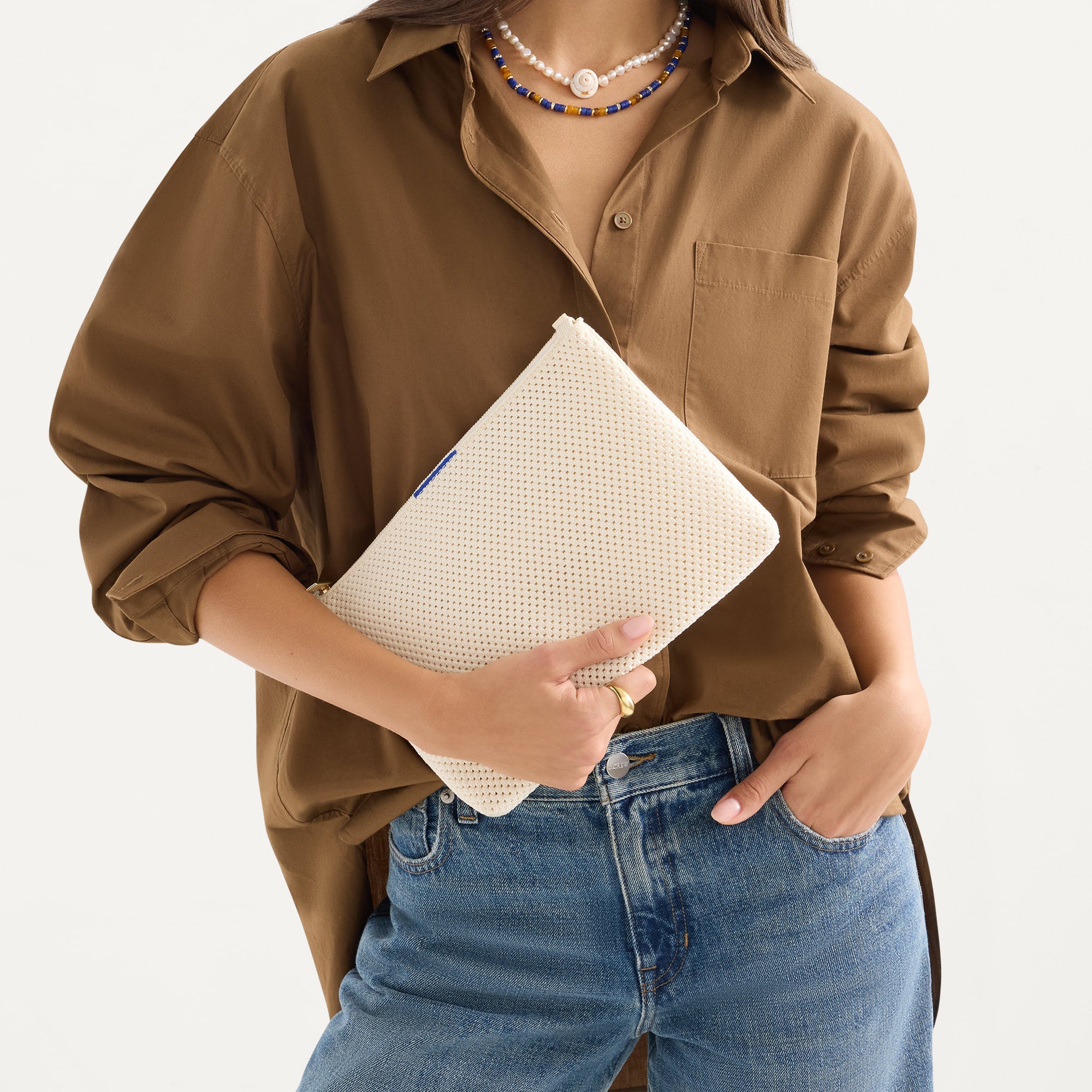The Convertible Clutch - Love Bird Open-Knit - Image 3