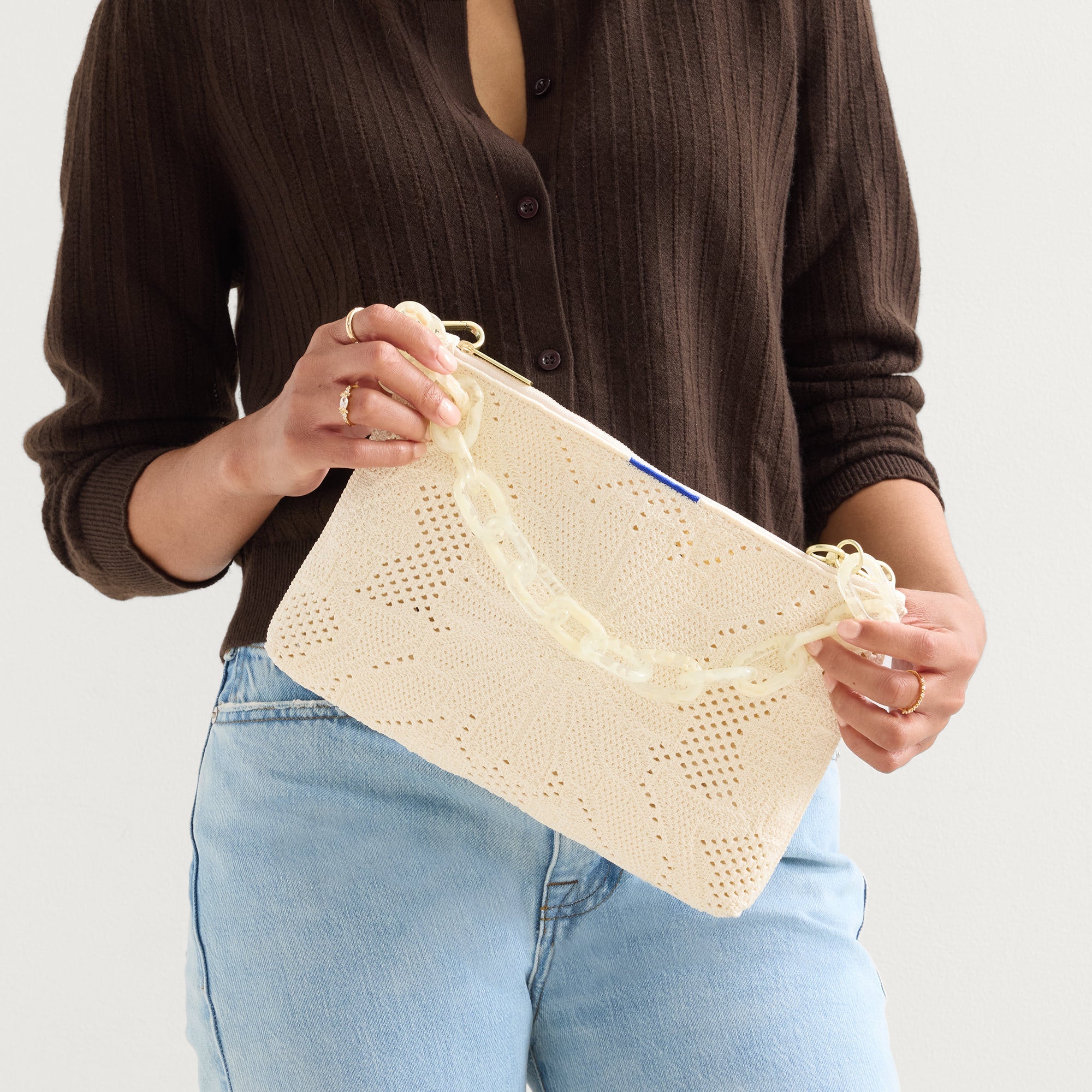 The Convertible Clutch - Moonflower - Image 3