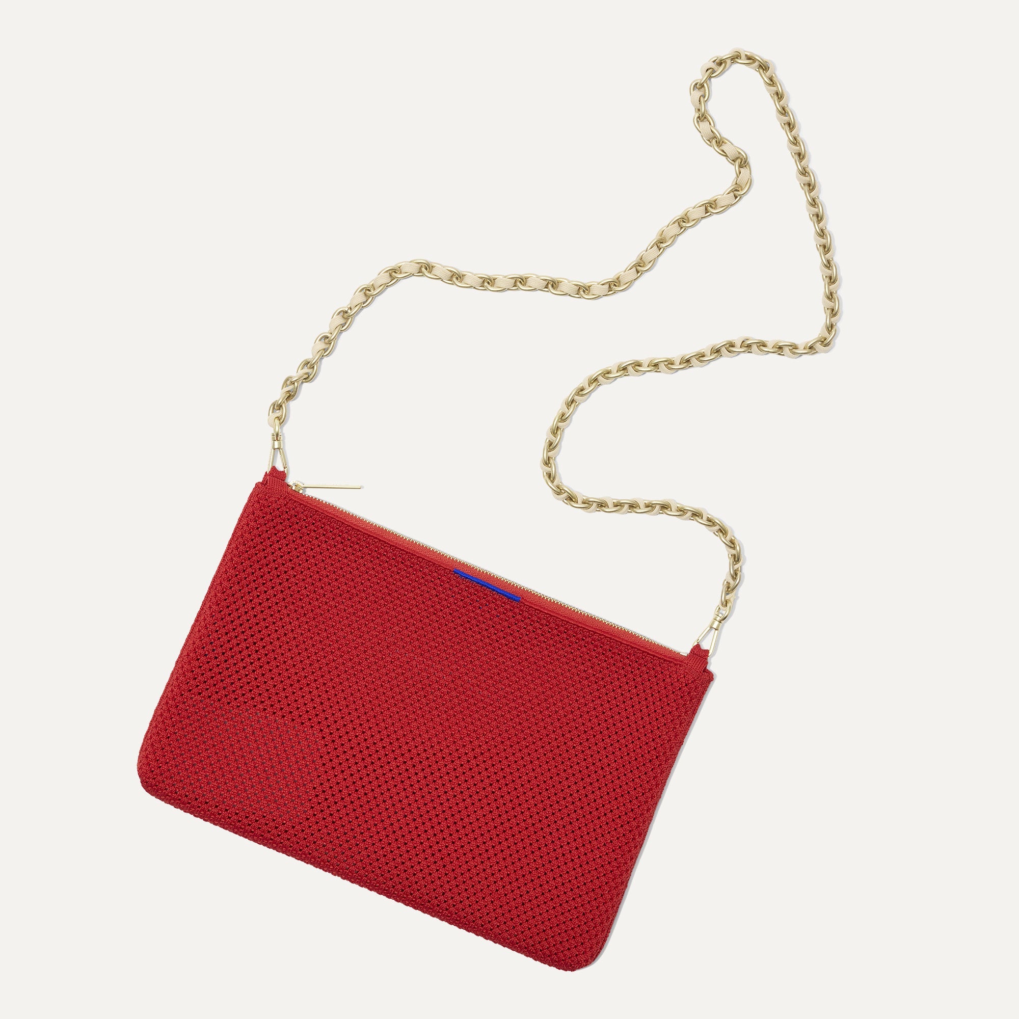 The Convertible Clutch - Scarlet Open-Knit - Image 5