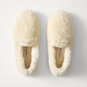 The Teddy Slipper - Oat Milk