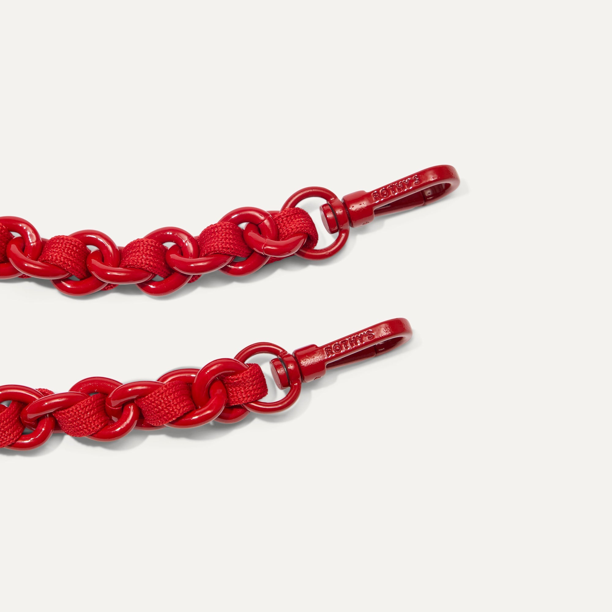 The Crossbody Strap - Scarlet Chain-Knit - Image 2