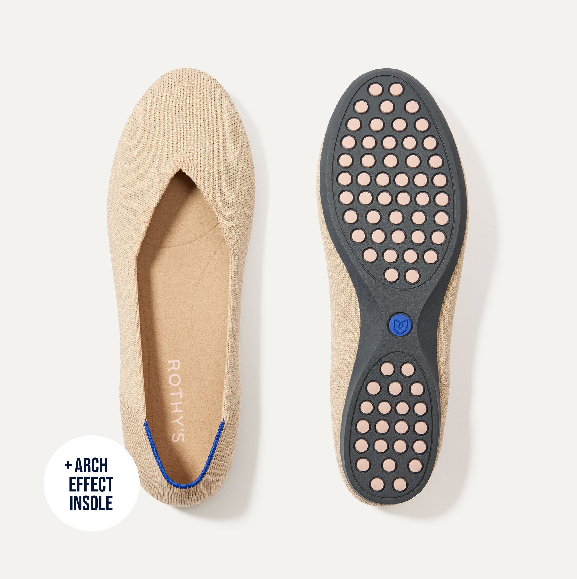 The Daily Flat - Ecru - Image 2