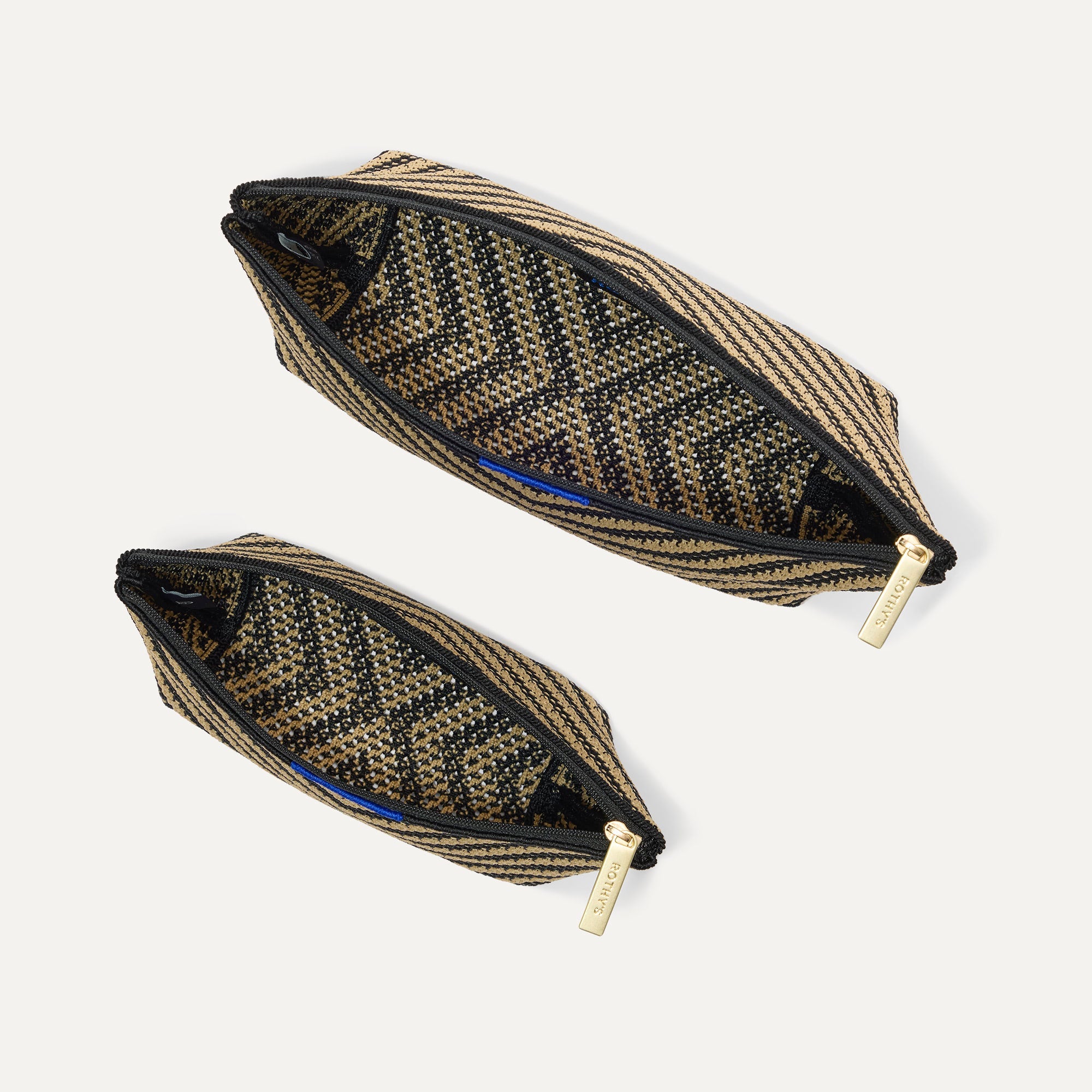 The Travel Pouch Set - Toffee Chevron - Image 6