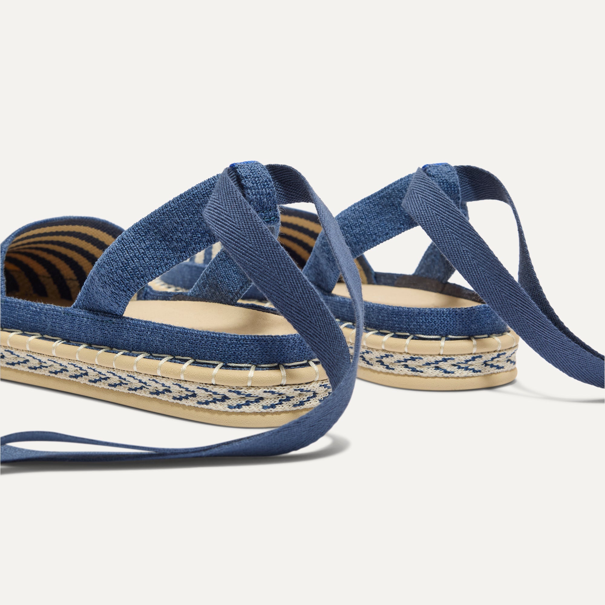 The D'Orsay Espadrille - Deep Sea Stripe - Image 4