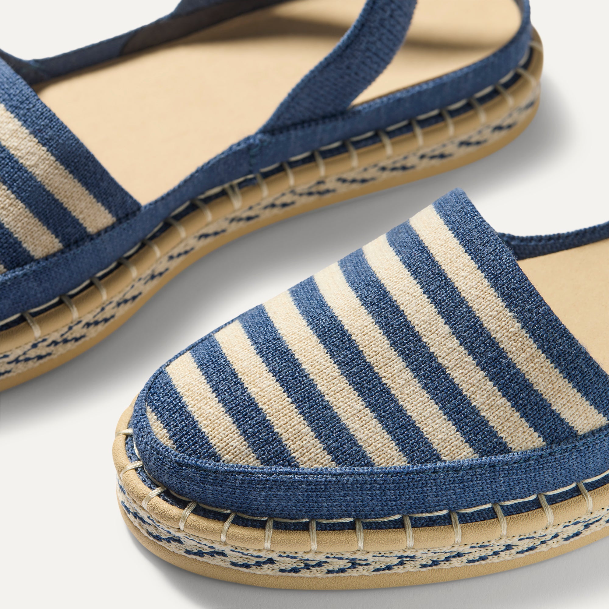 The D'Orsay Espadrille - Deep Sea Stripe - Image 5