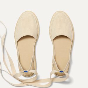 The D'Orsay Espadrille - Seashell