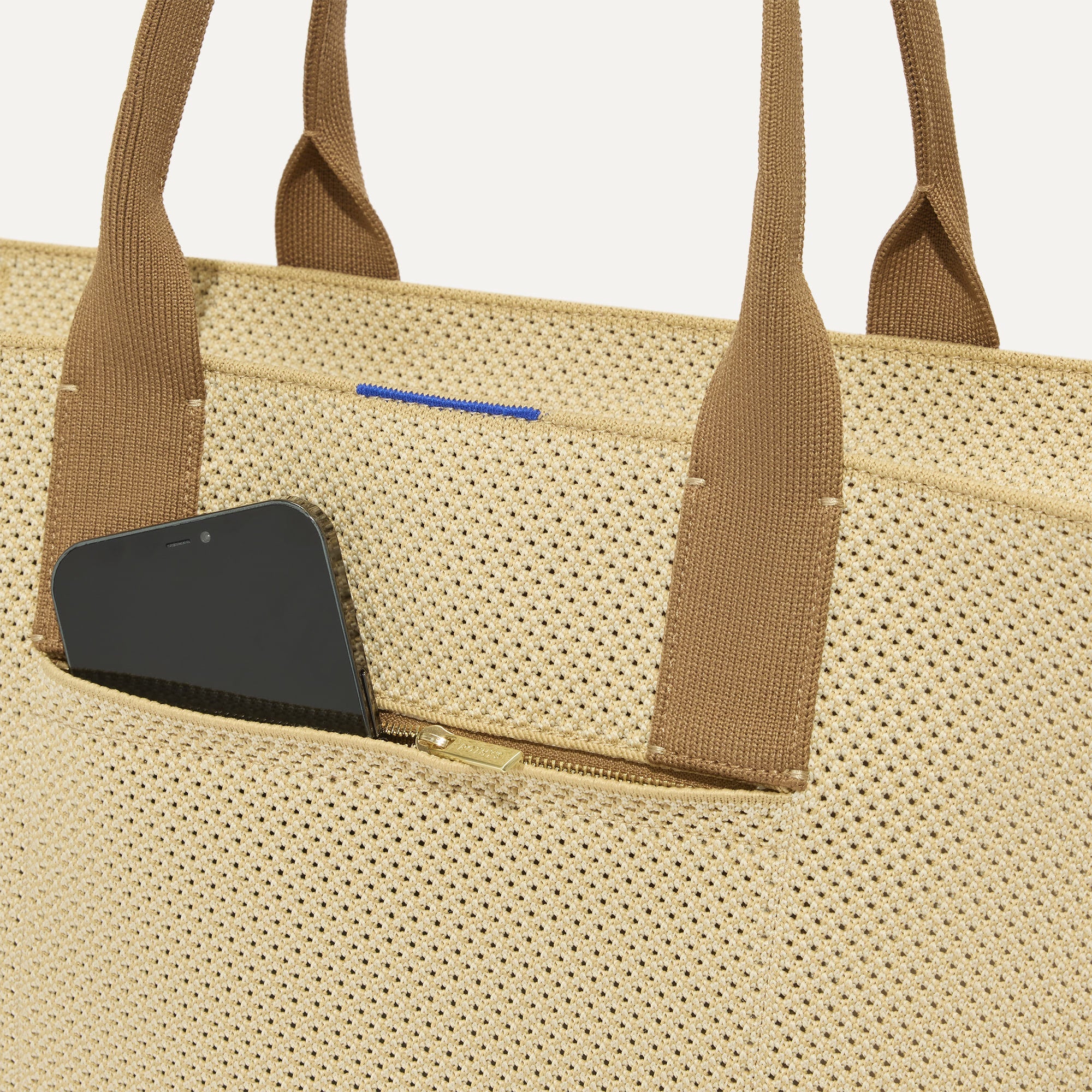 The Classic Tote - Macadamia Open-Knit - Image 5