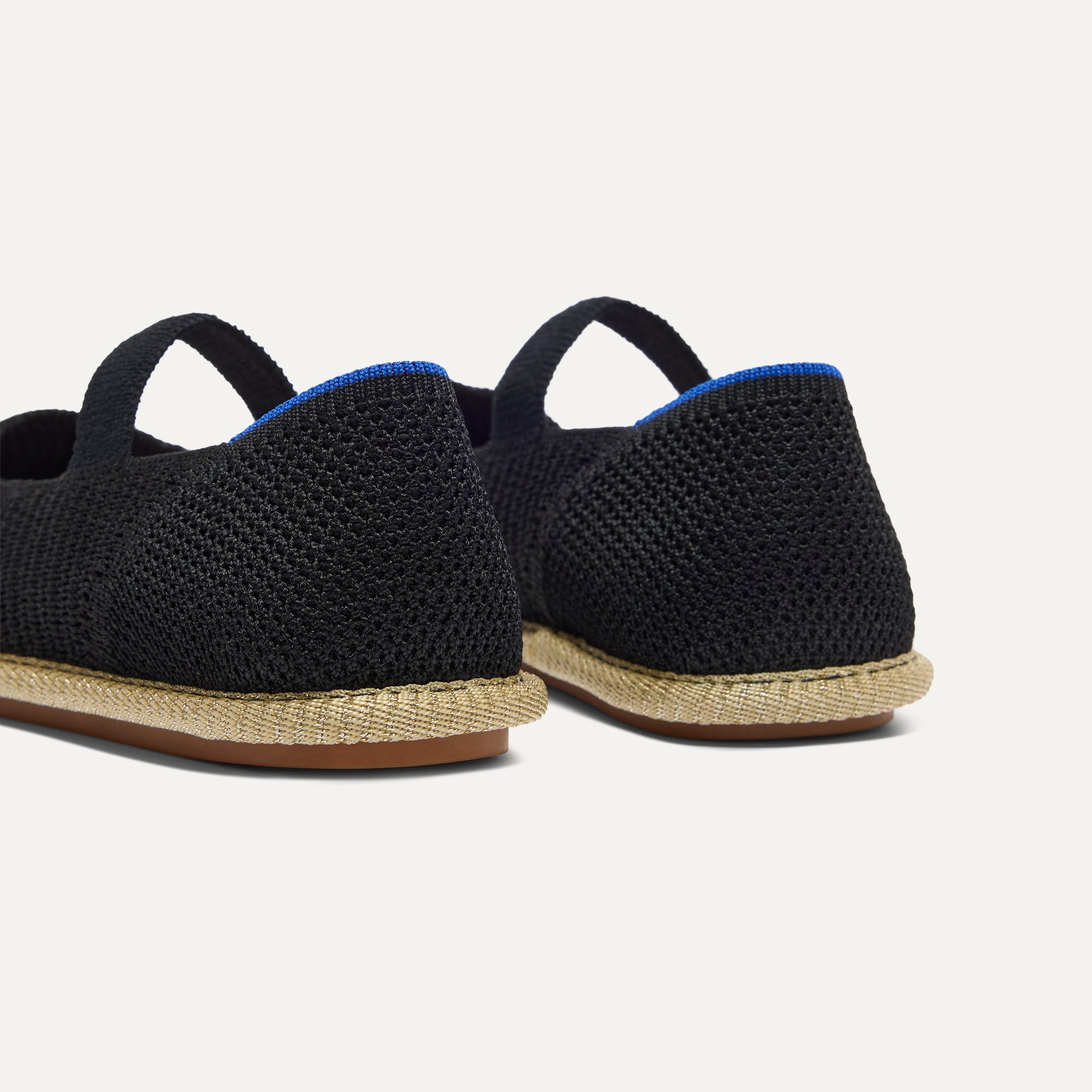 The Mini Mary Jane (for Kids) - Black Raffia-Knit - Image 4