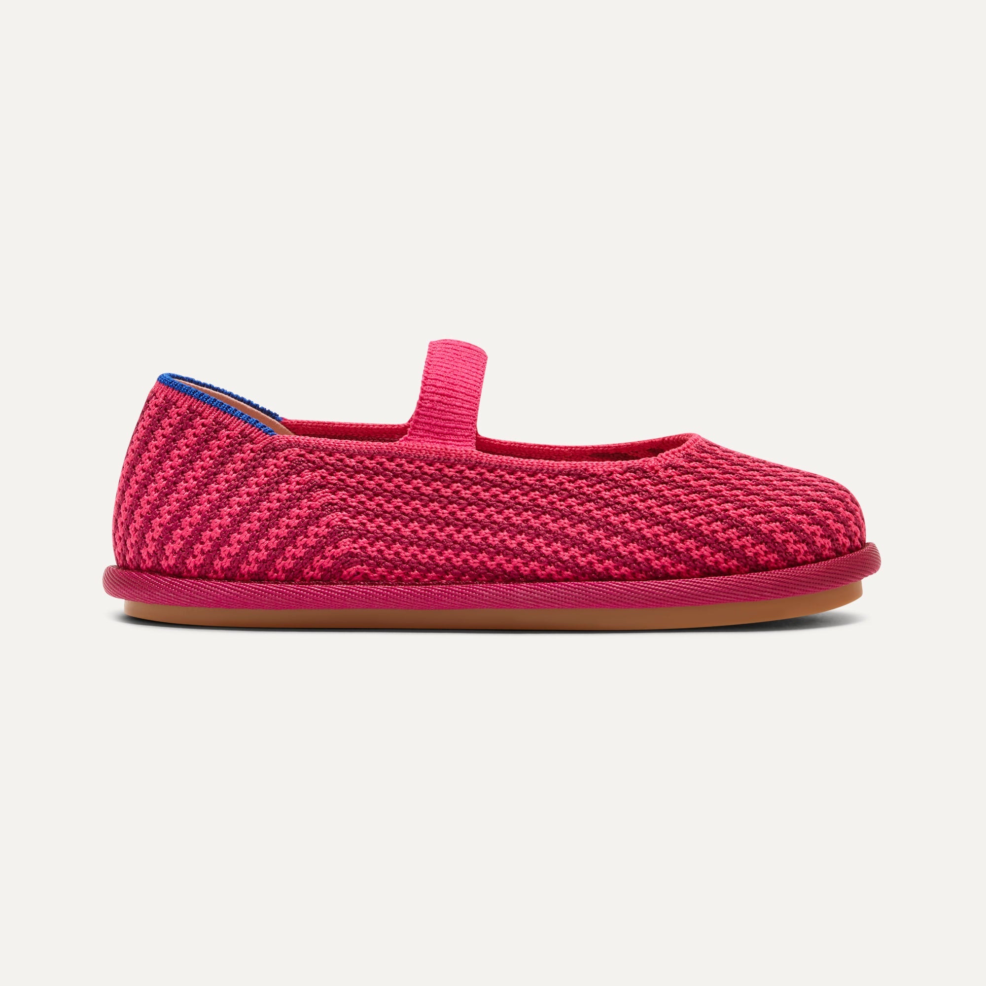 The Mini Mary Jane (for Kids) - Raspberry Stripe - Image 3