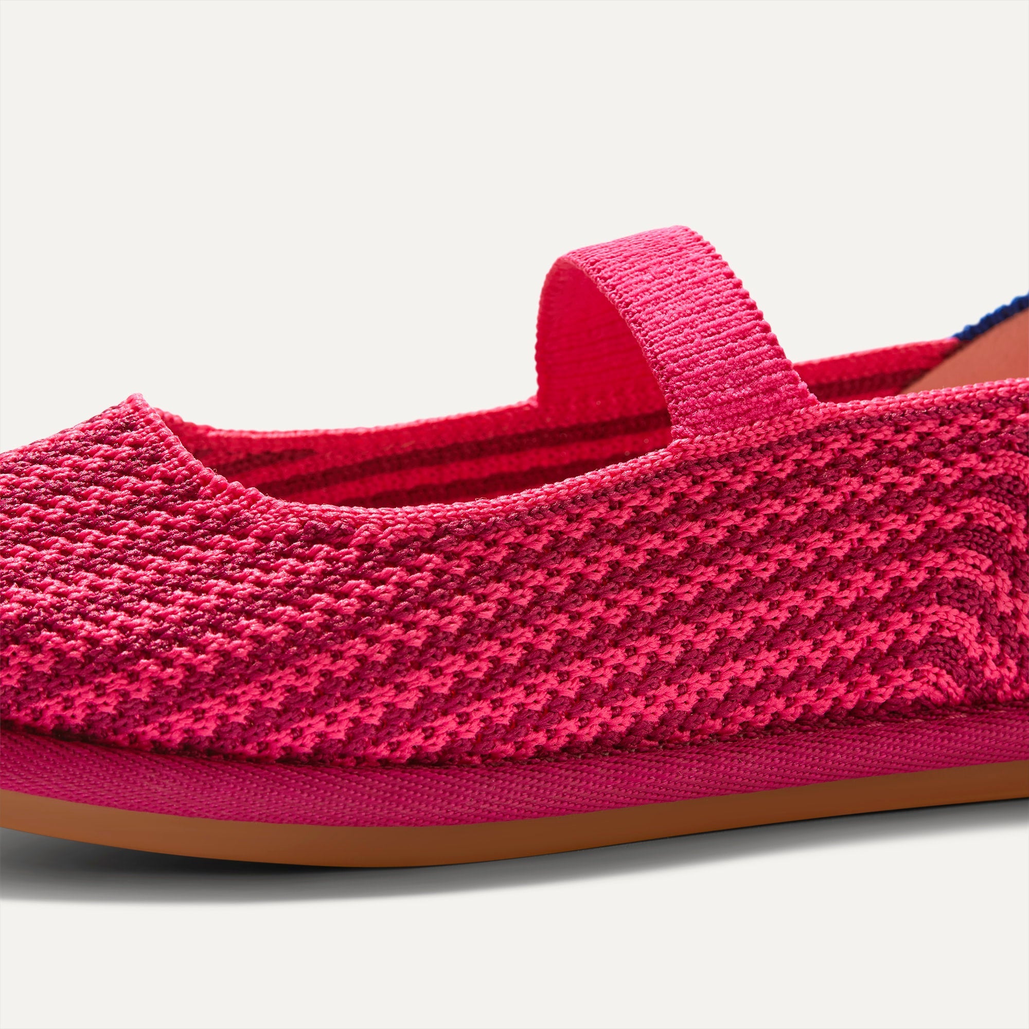 The Mini Mary Jane (for Kids) - Raspberry Stripe - Image 5