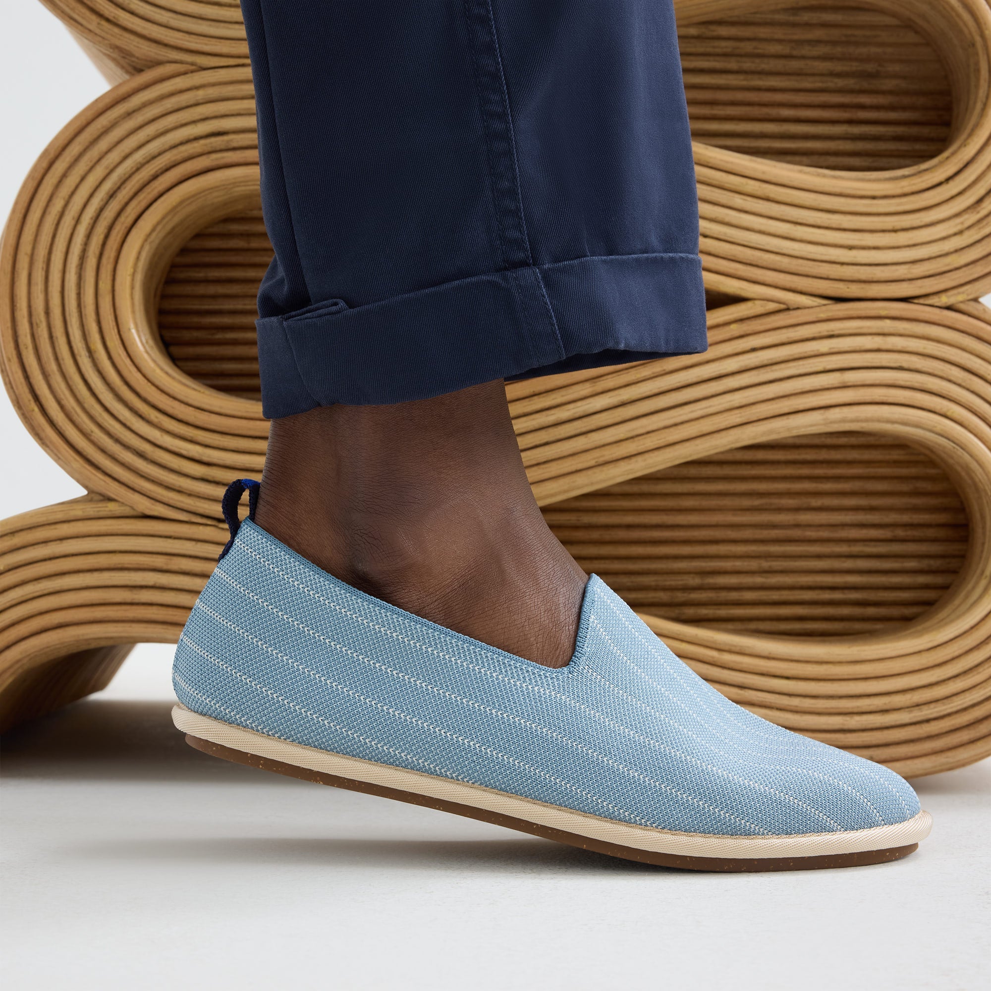 The Men's Cruiser Loafer - Tidal Stripe - Image 2