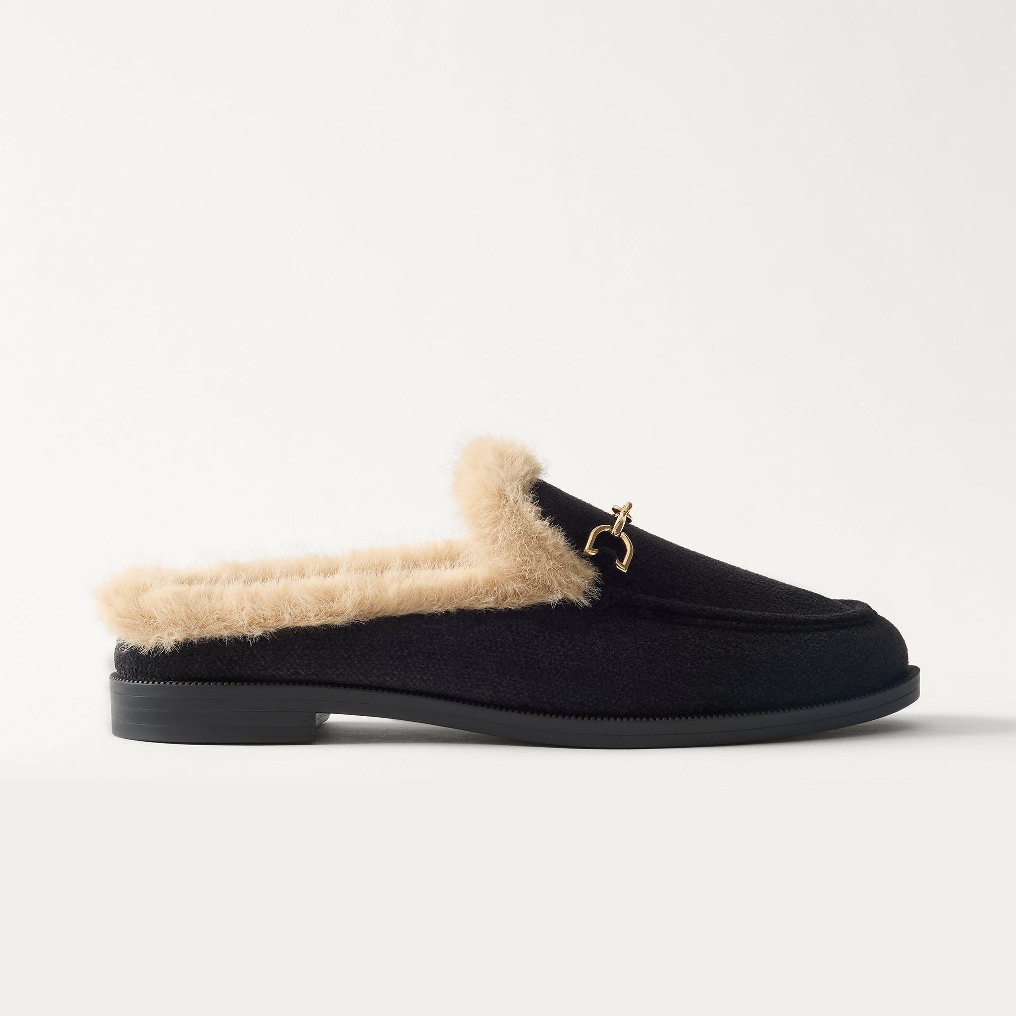 The Après Loafer Mule - ReVelvet??Black - Image 3