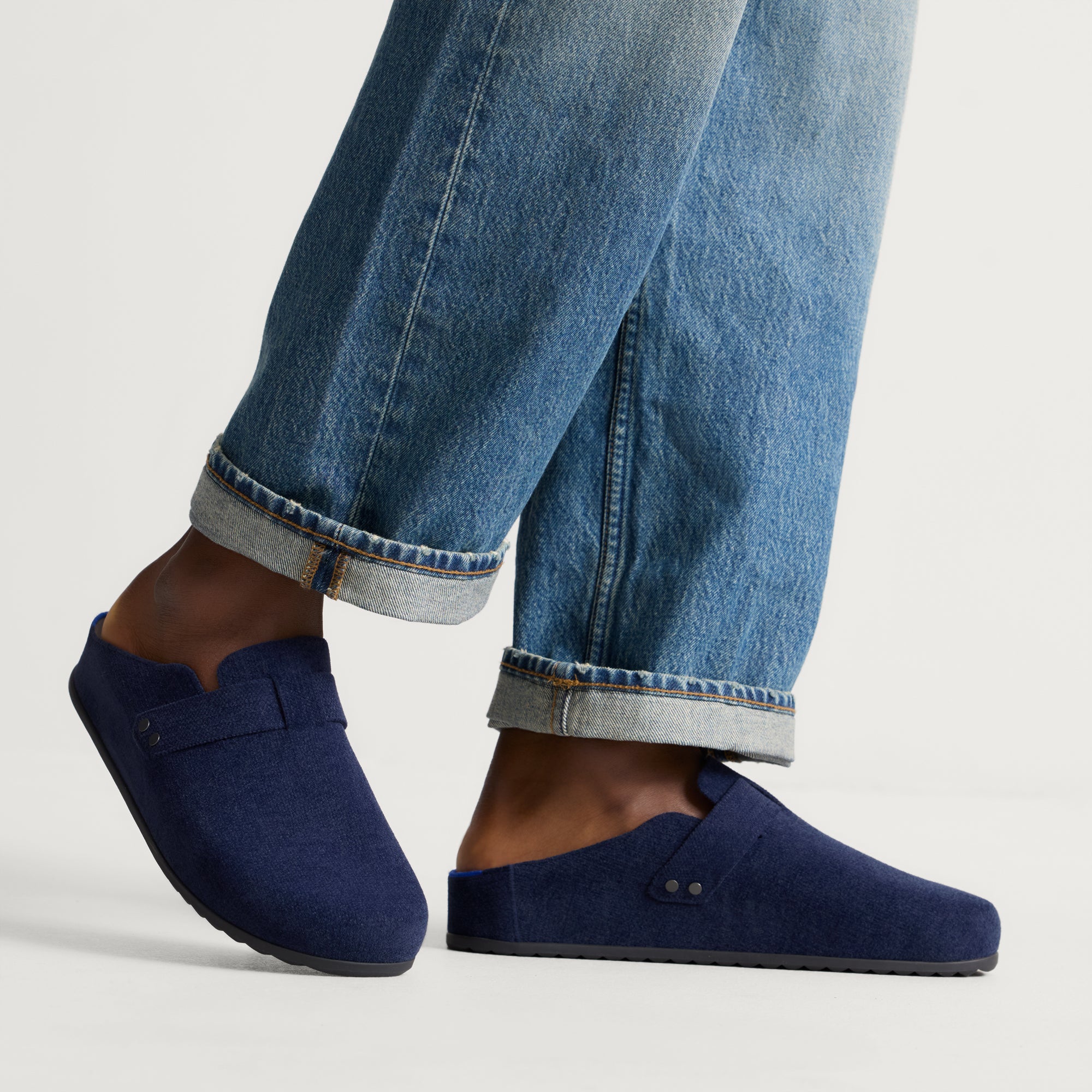 The Men's Clog - ReVelvet? Deep Navy - Image 3
