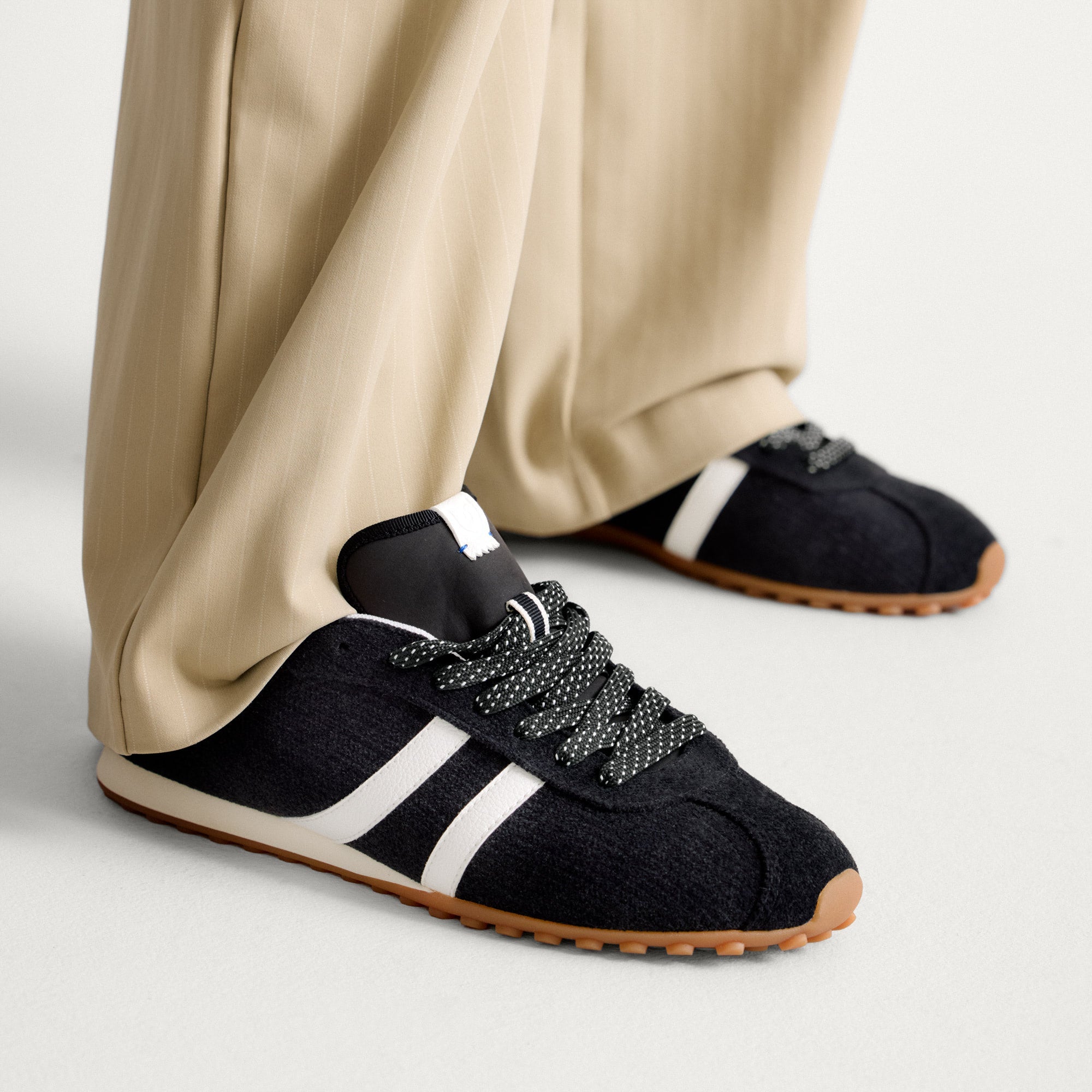 The Ivy Sneaker - ReVelvet? Black - Image 2