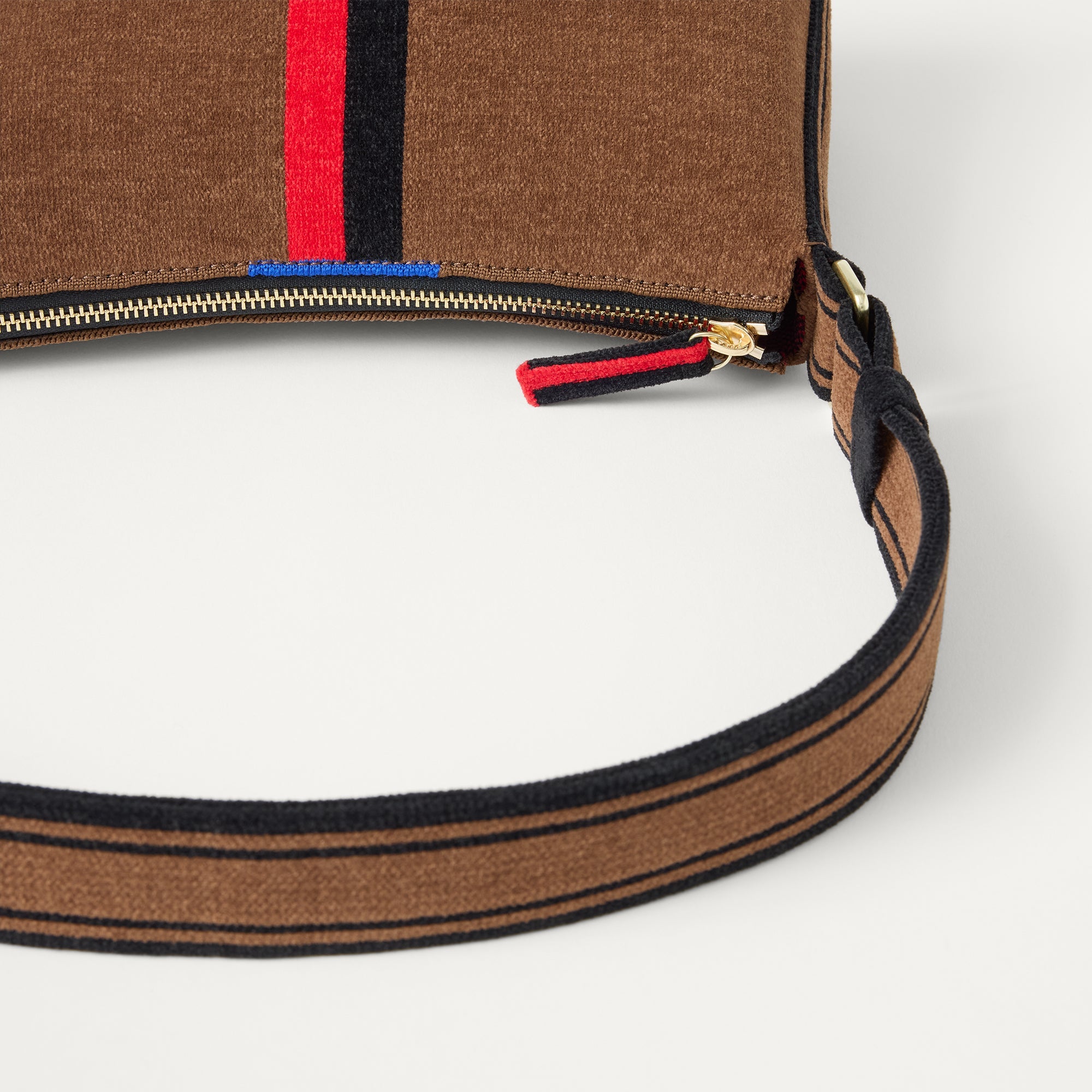 The Casual Crossbody - ReVelvet? Cinnamon Stripe - Image 7