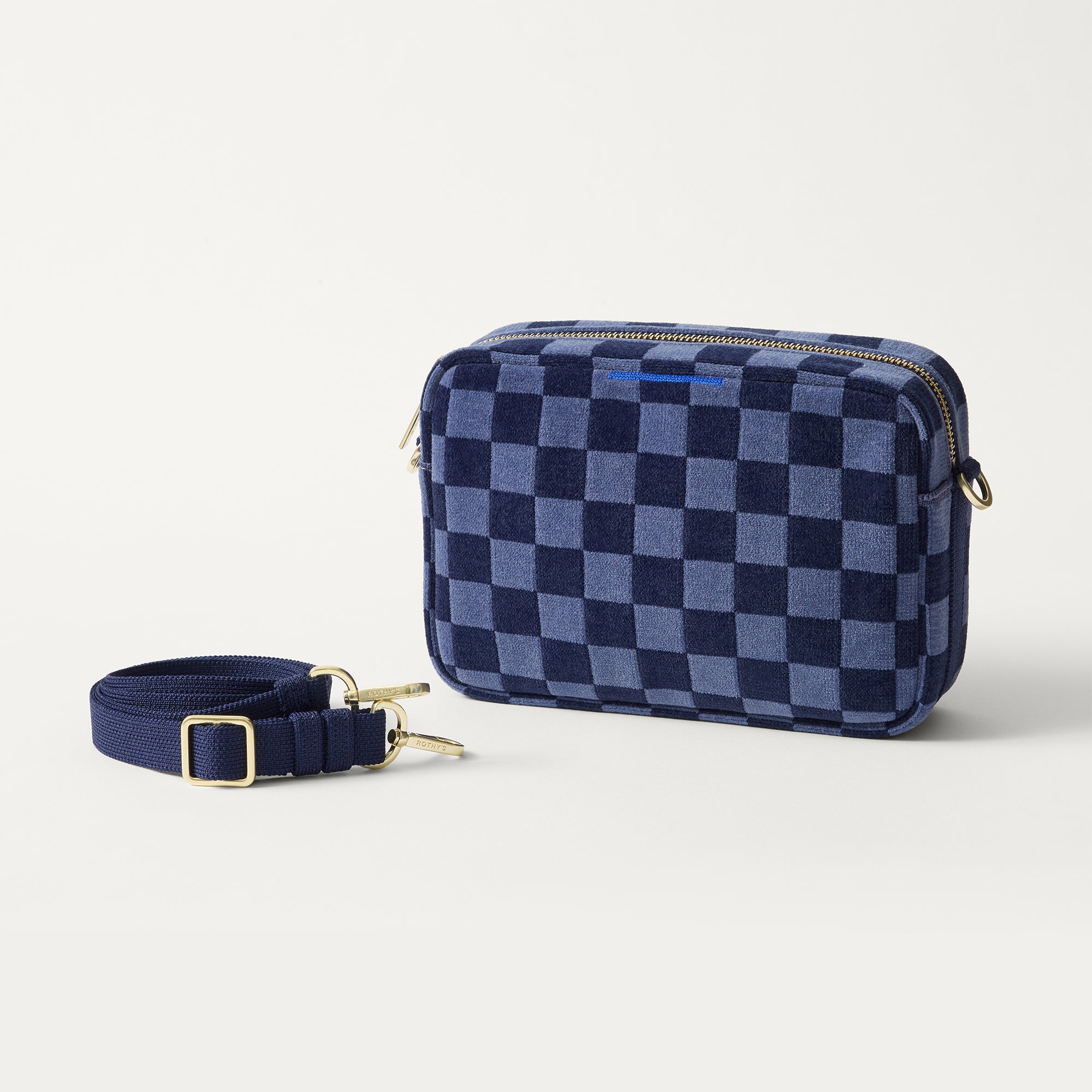 The Crossbody Camera Bag - ReVelvet? Blue Ink - Image 6